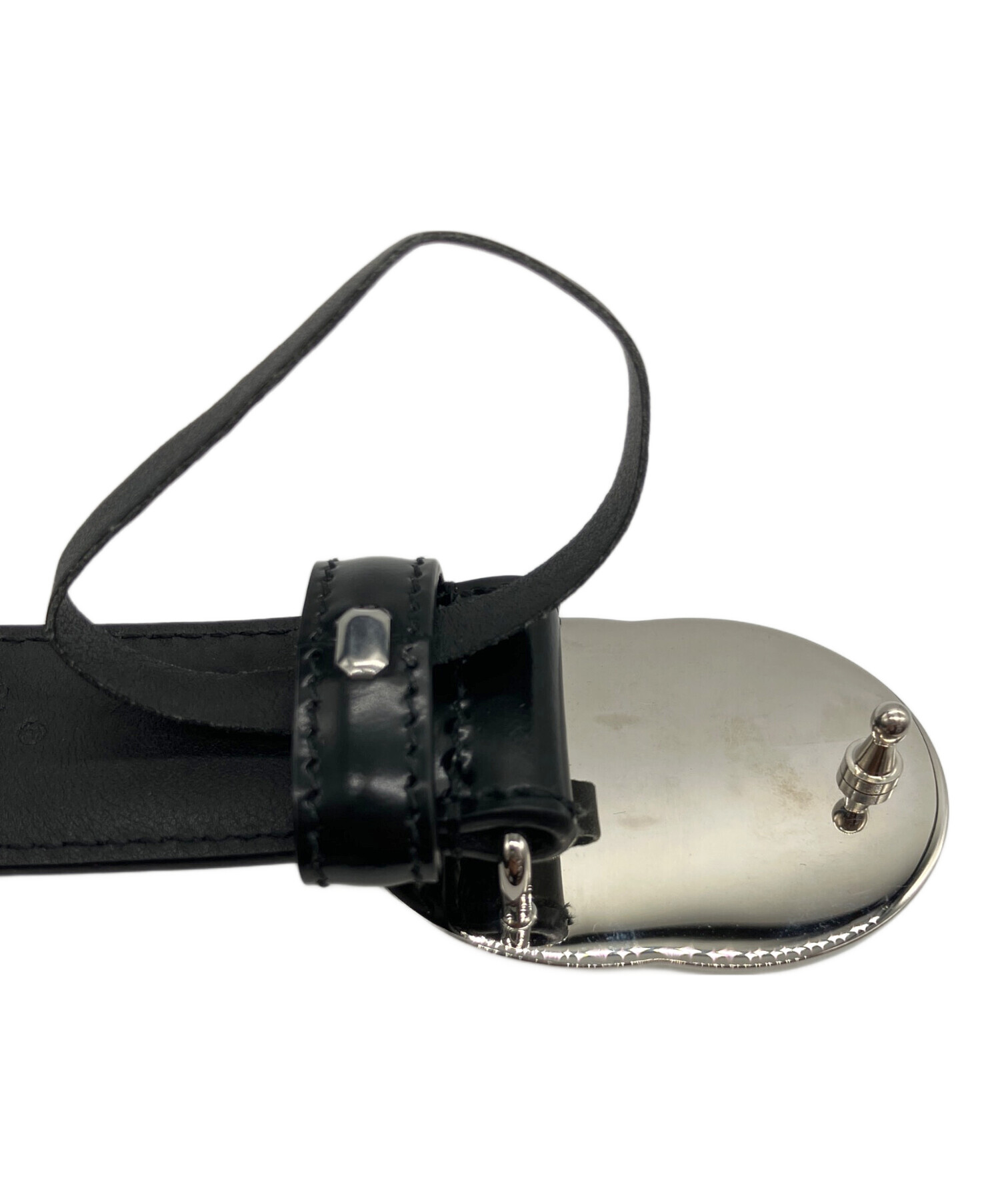 中古・古着通販】GUCCI (グッチ) インターロッキングGレザーベルト