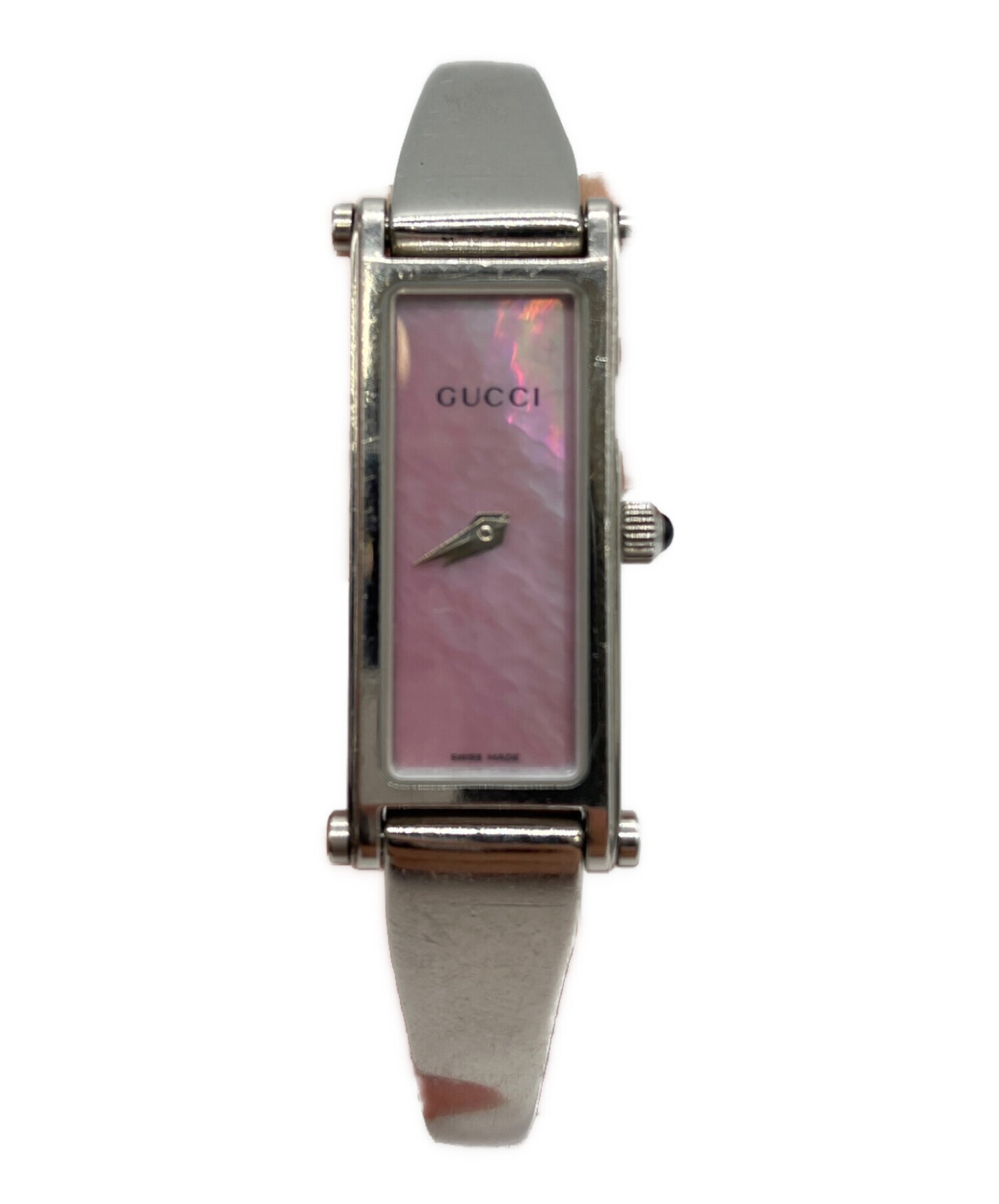 中古・古着通販】GUCCI (グッチ) 腕時計 ピンク サイズ:-｜ブランド