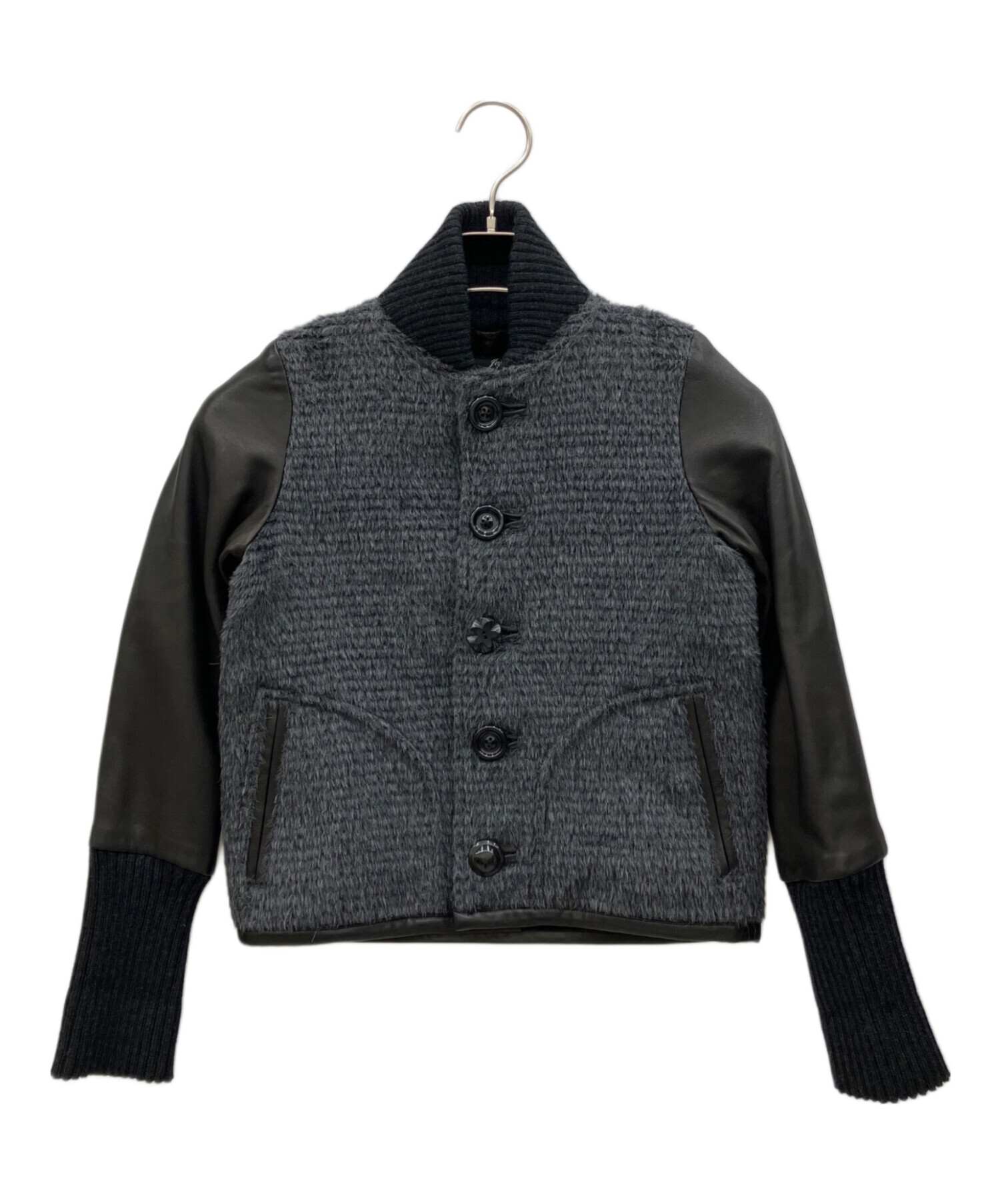 中古・古着通販】Slow Gun & Co. (スロウガン) スタジャン ブラック