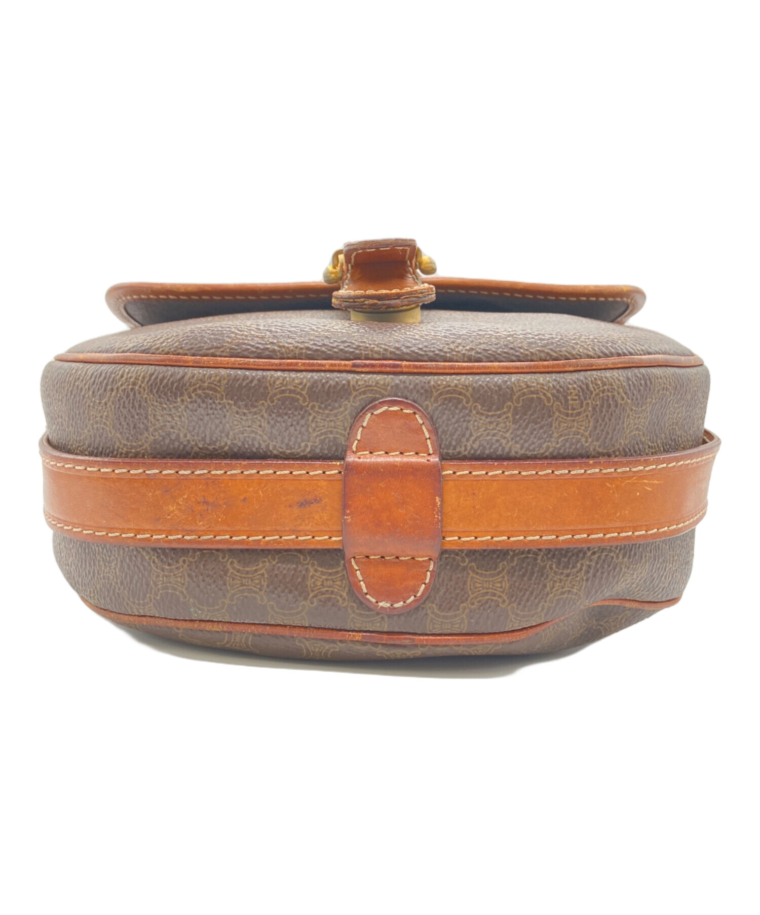 中古・古着通販】CELINE (セリーヌ) マカダム柄ショルダーバッグ