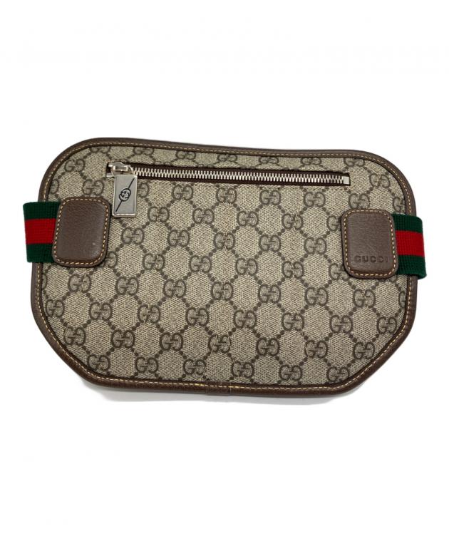 中古・古着通販】GUCCI (グッチ) ウエストバッグ ベージュ｜ブランド