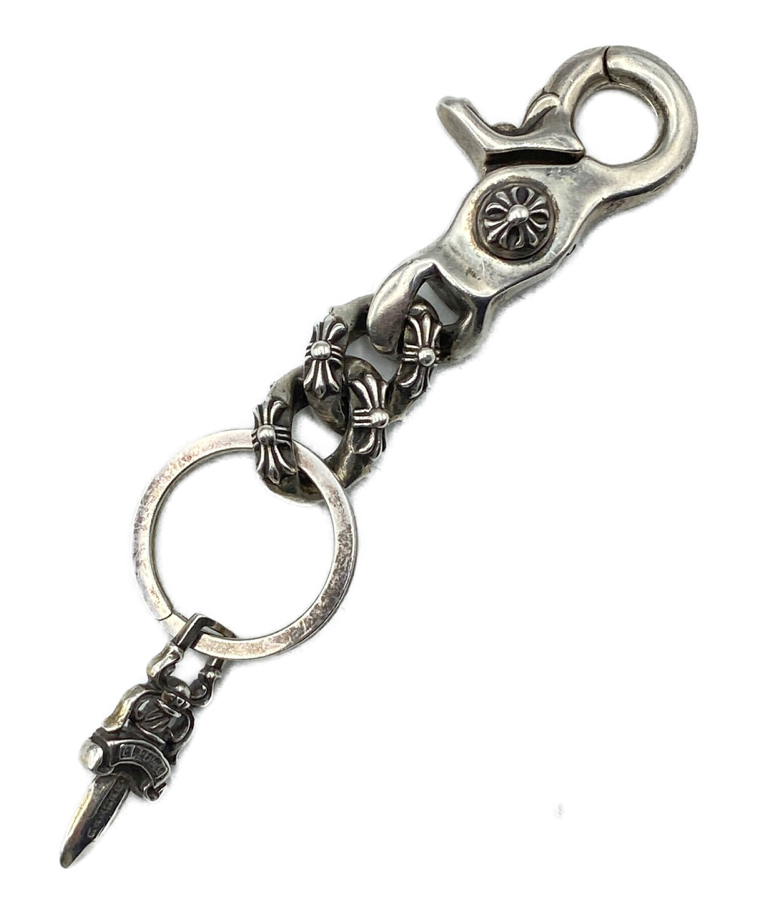 中古・古着通販】CHROME HEARTS (クロムハーツ) キーチェーン ショート