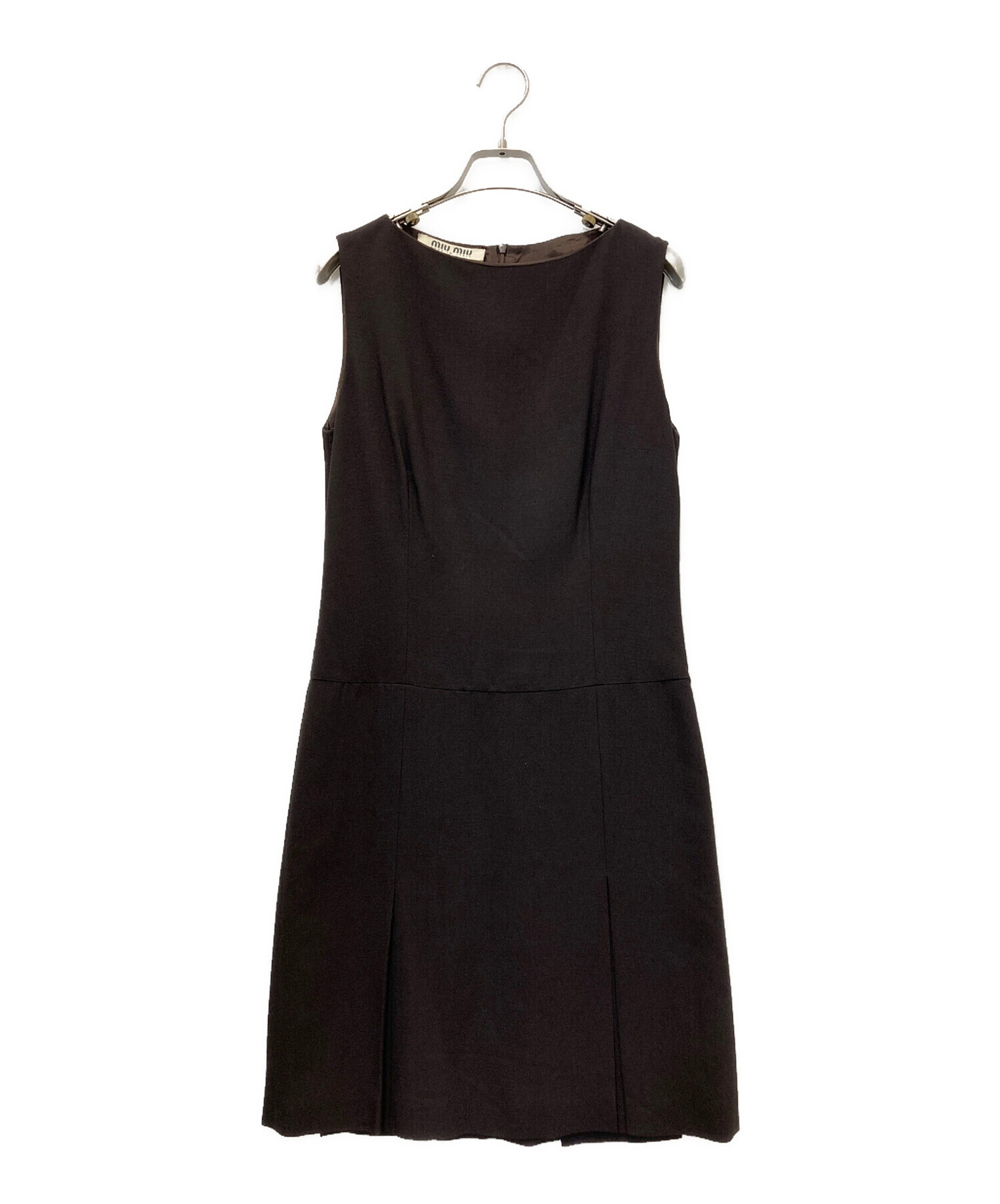 中古・古着通販】MIU MIU (ミュウミュウ) ノースリーブワンピース