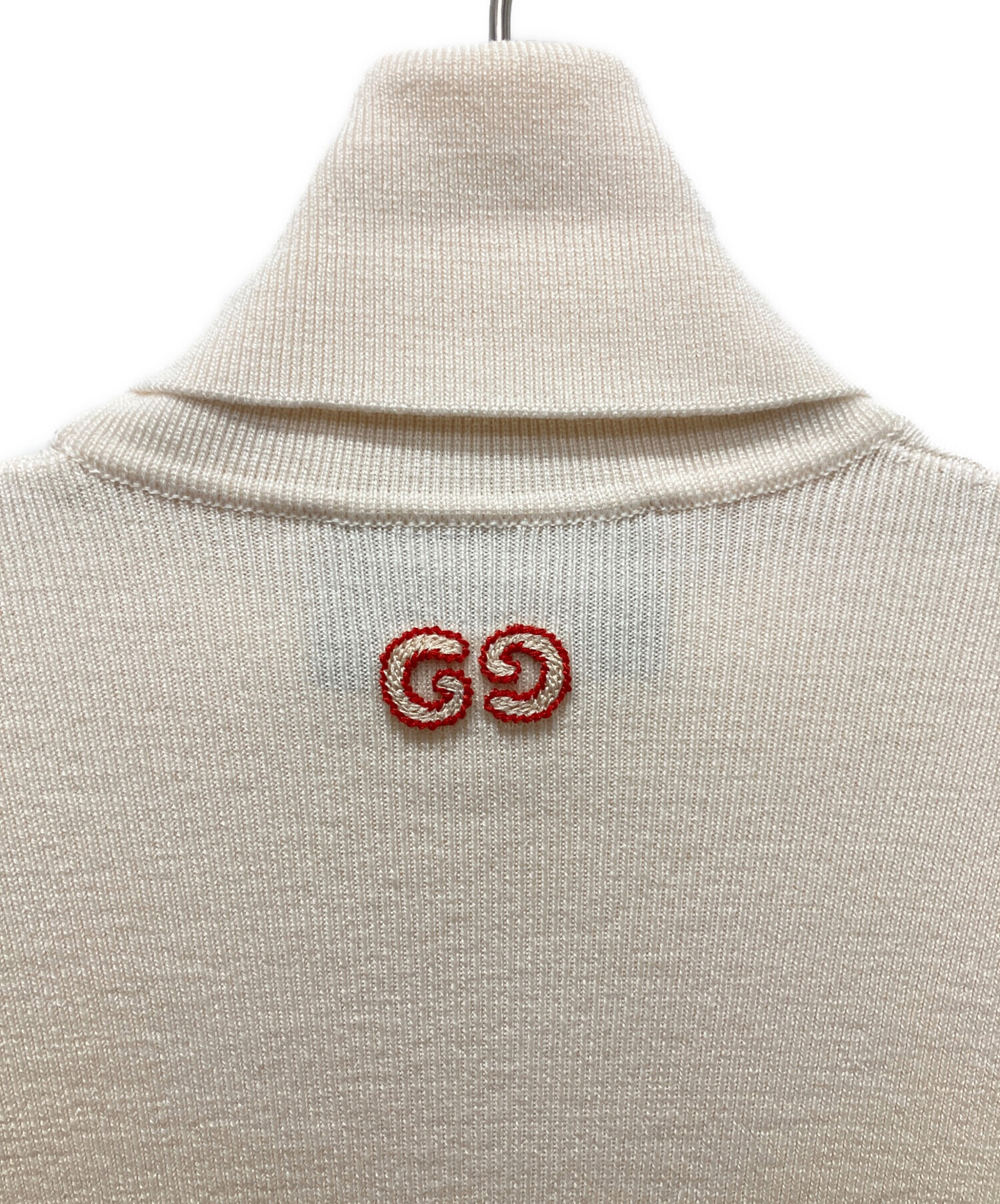 中古・古着通販】GUCCI (グッチ) タートルネックニット アイボリー