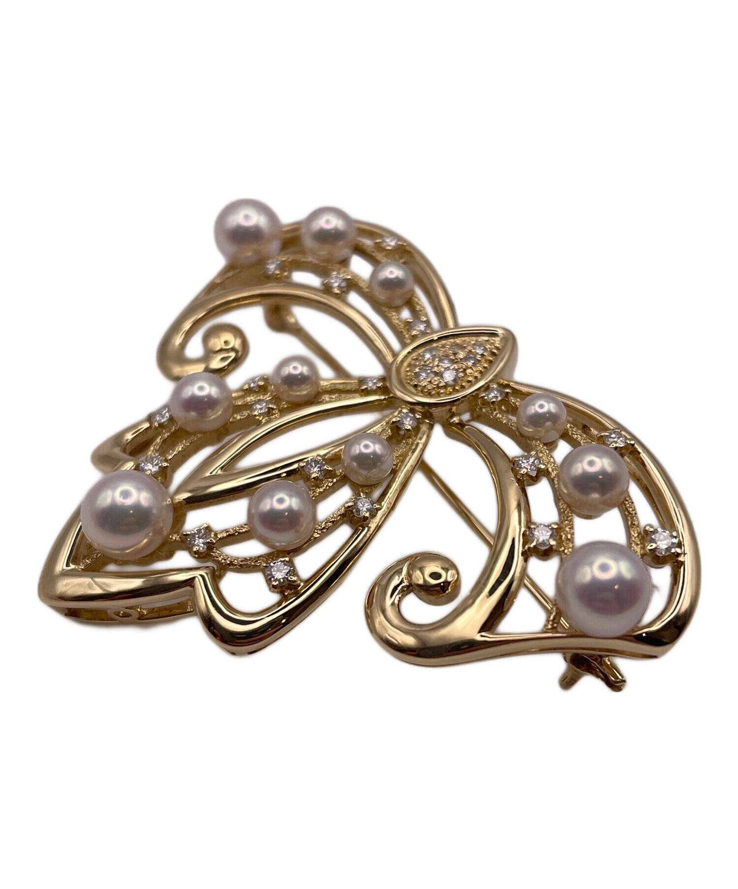 中古・古着通販】MIKIMOTO (ミキモト) パールブローチ サイズ