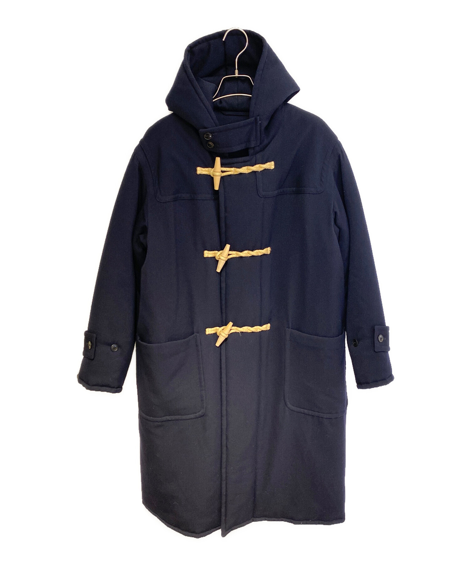 中古・古着通販】COMOLI (コモリ) 中綿ダッフルコート ネイビー サイズ