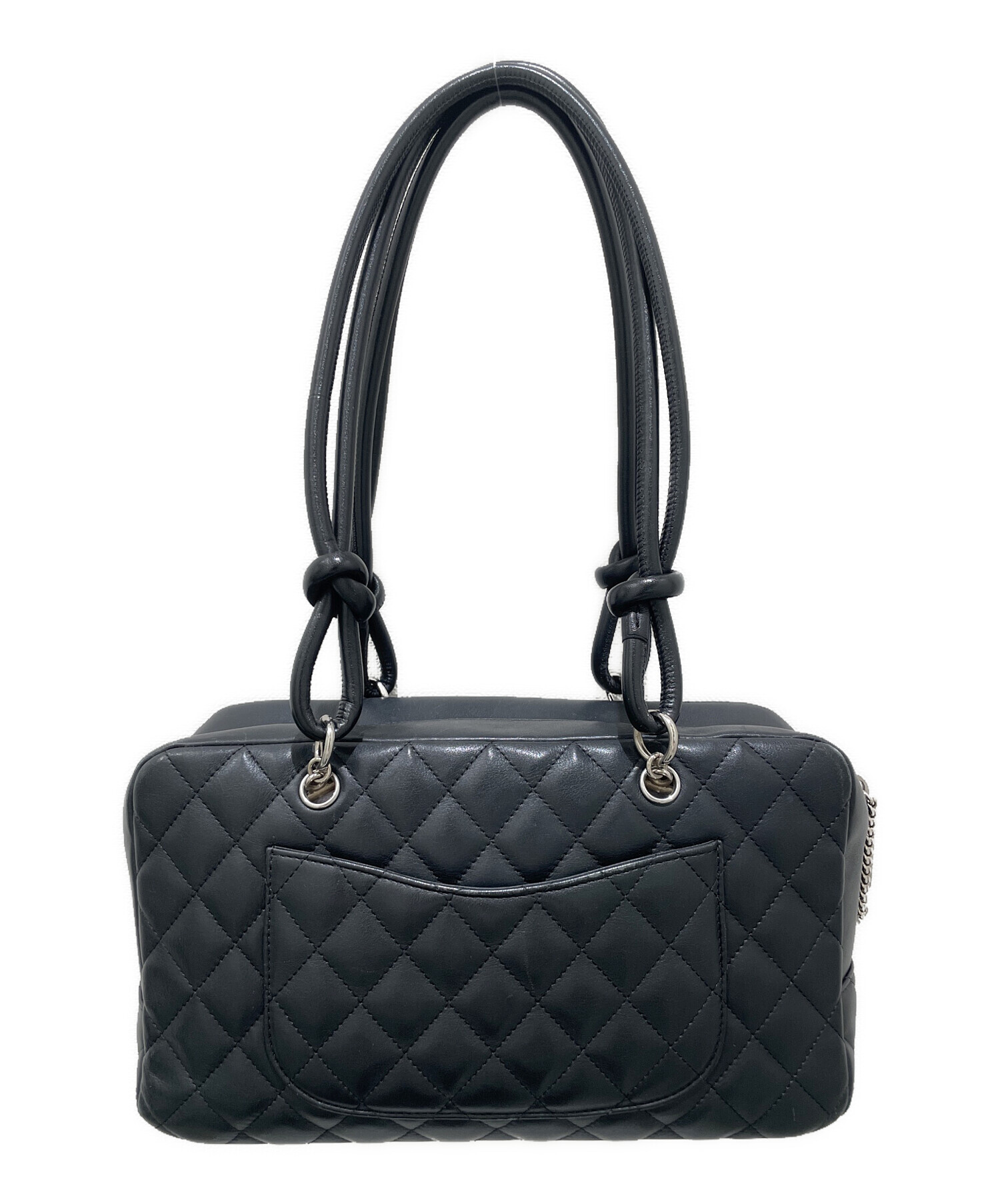 中古・古着通販】CHANEL (シャネル) カンボンライン ボウリングバッグ