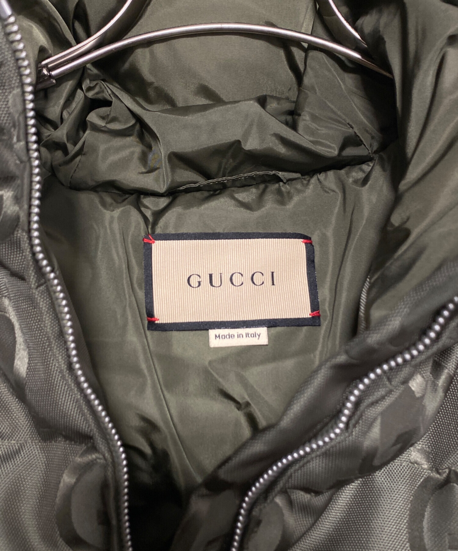 中古・古着通販】GUCCI (グッチ) ジャンボGGキャンバス ダウン