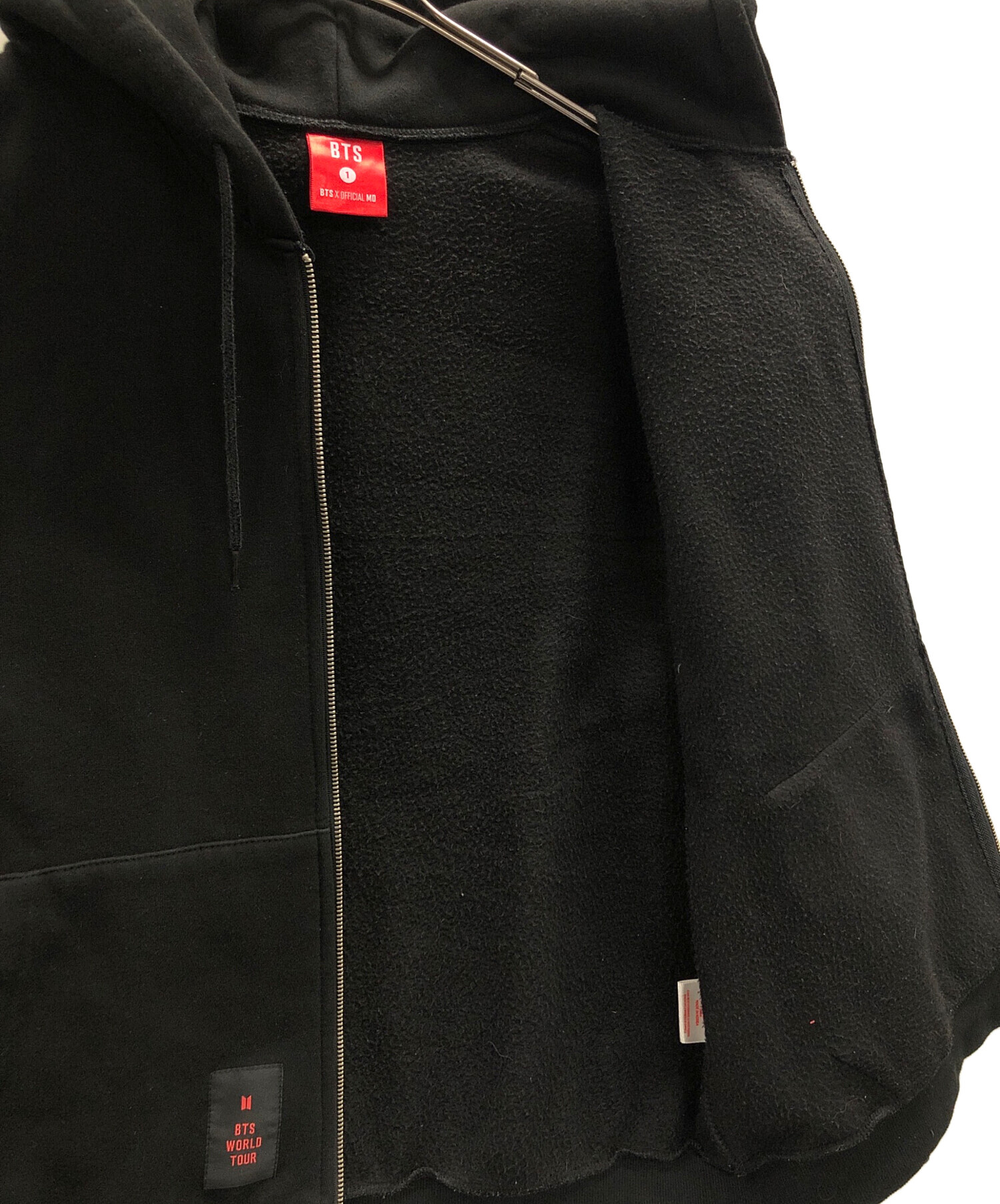 中古・古着通販】BTS (ビーティーエス) ジップパーカー 2018 BTS WORLD