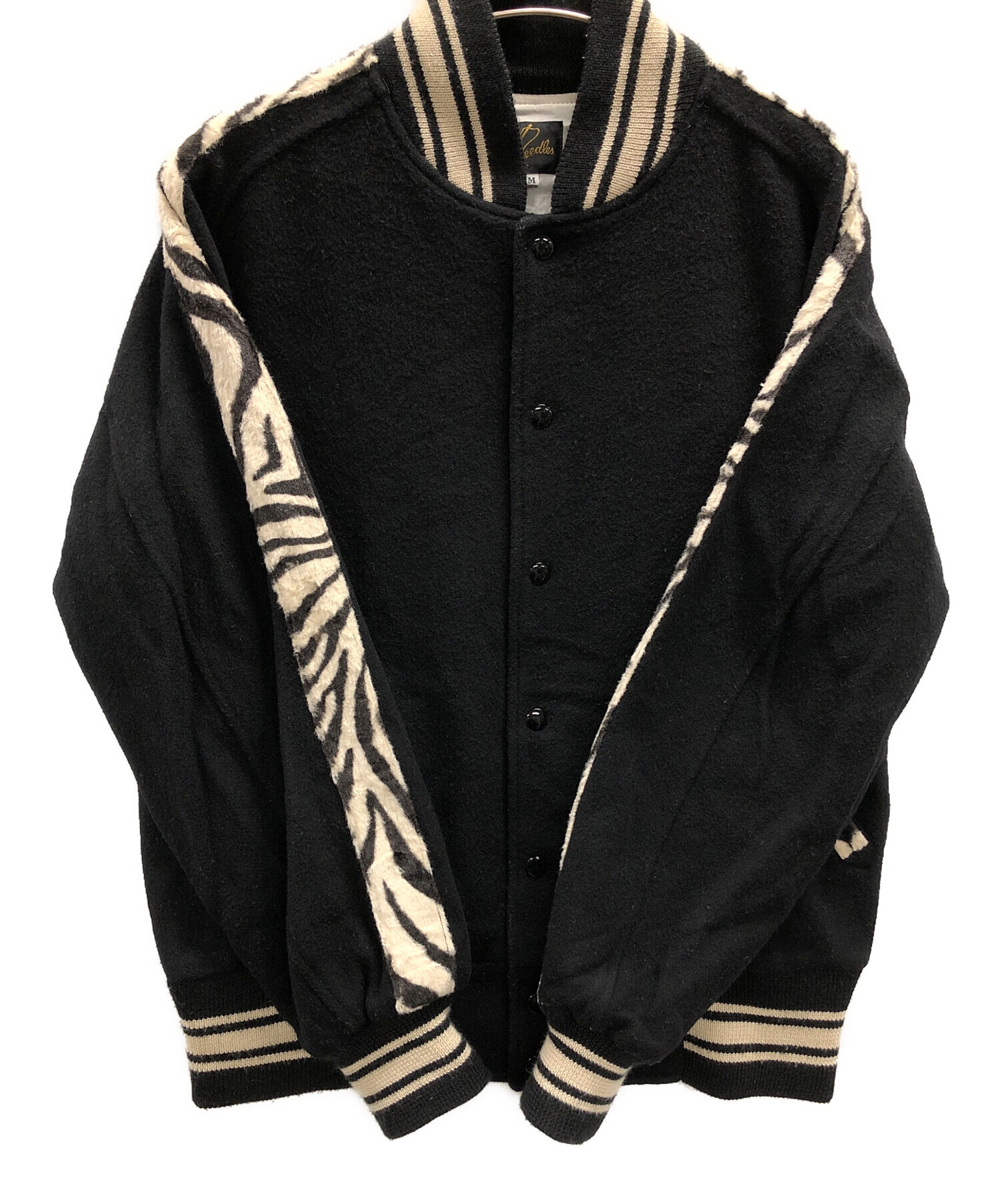 中古・古着通販】Needles (ニードルズ) スタジャン ブラック サイズ:M