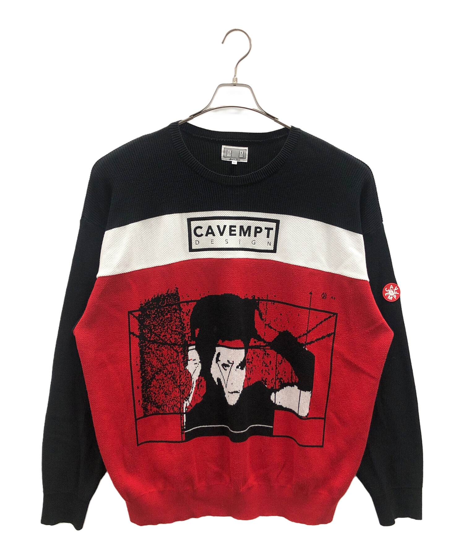 中古・古着通販】C.E (シーイー キャブエンプト) グラフィックニット