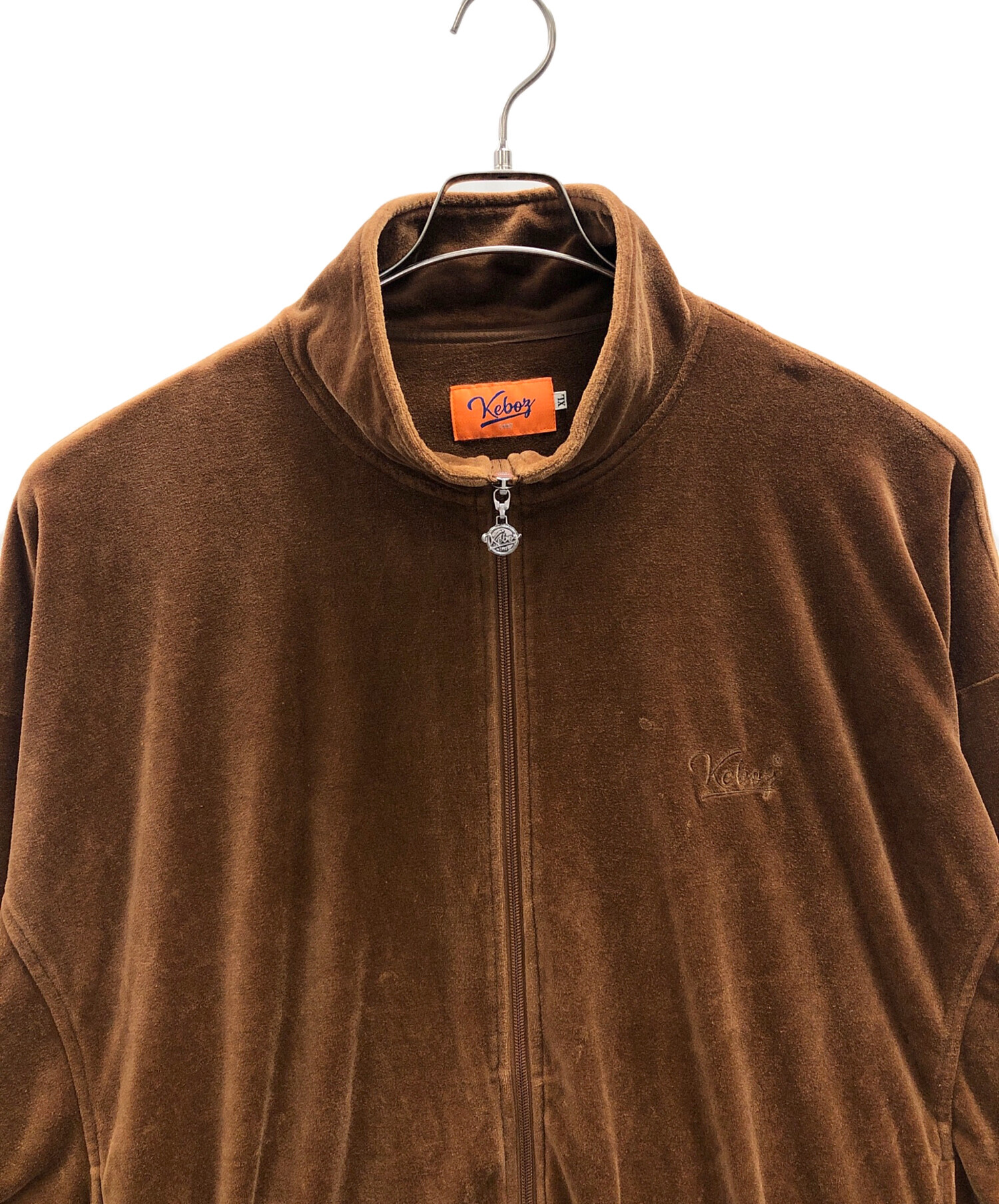 中古・古着通販】KEBOZ (ケボズ) ベロアセットアップ ブラウン サイズ