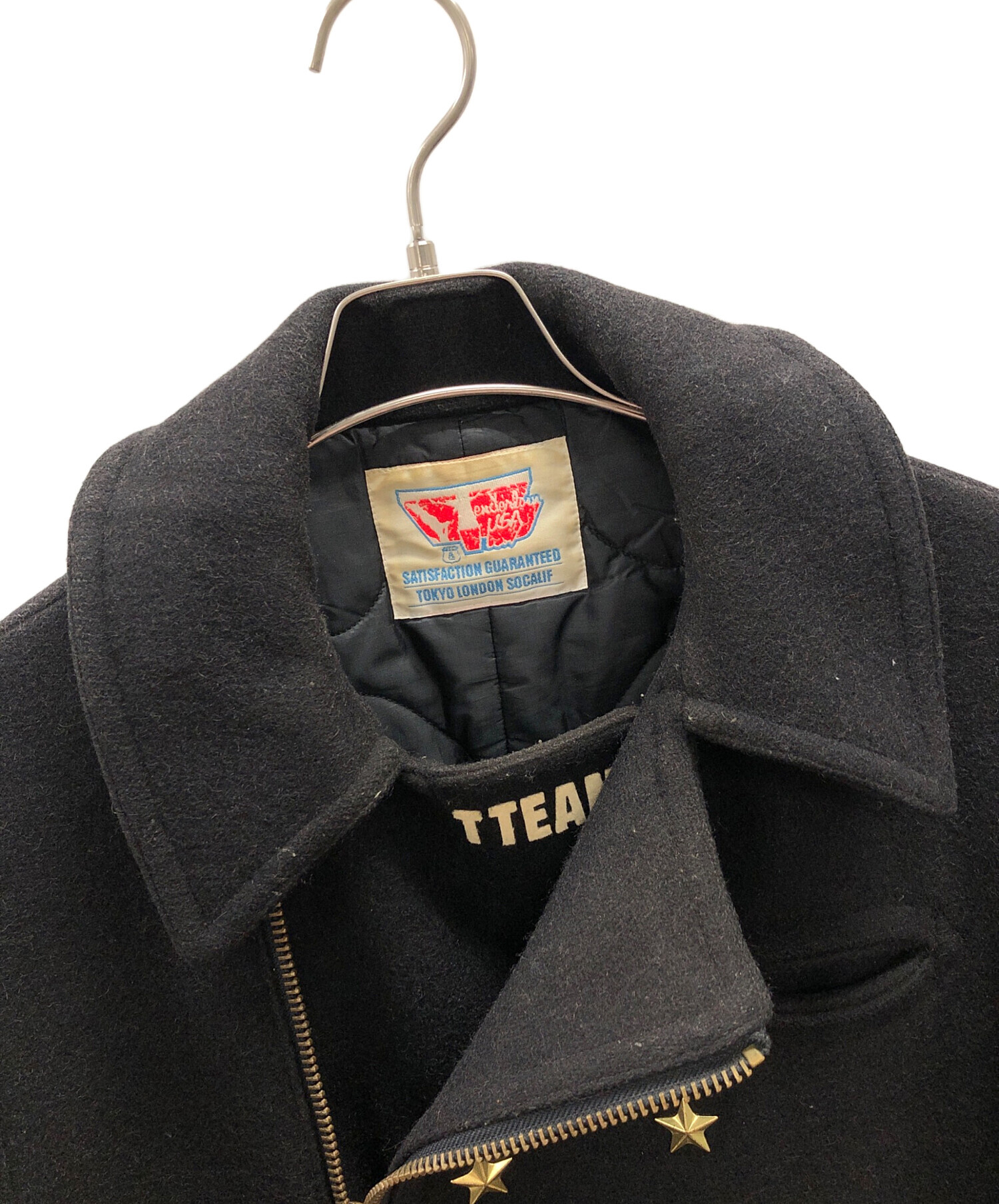 中古・古着通販】TENDERLOIN (テンダーロイン) Pコート 星型スタッズ