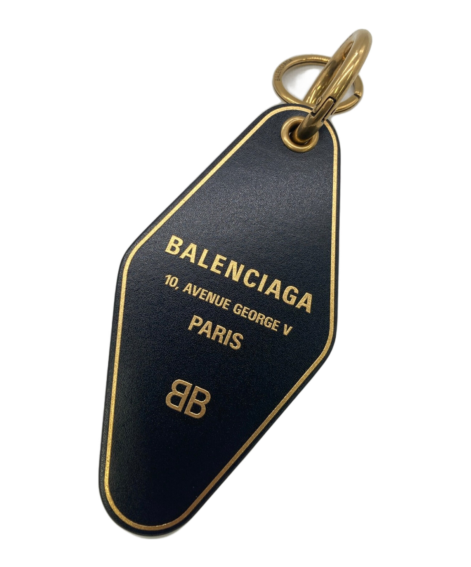 中古・古着通販】BALENCIAGA (バレンシアガ) キーリング ブラック