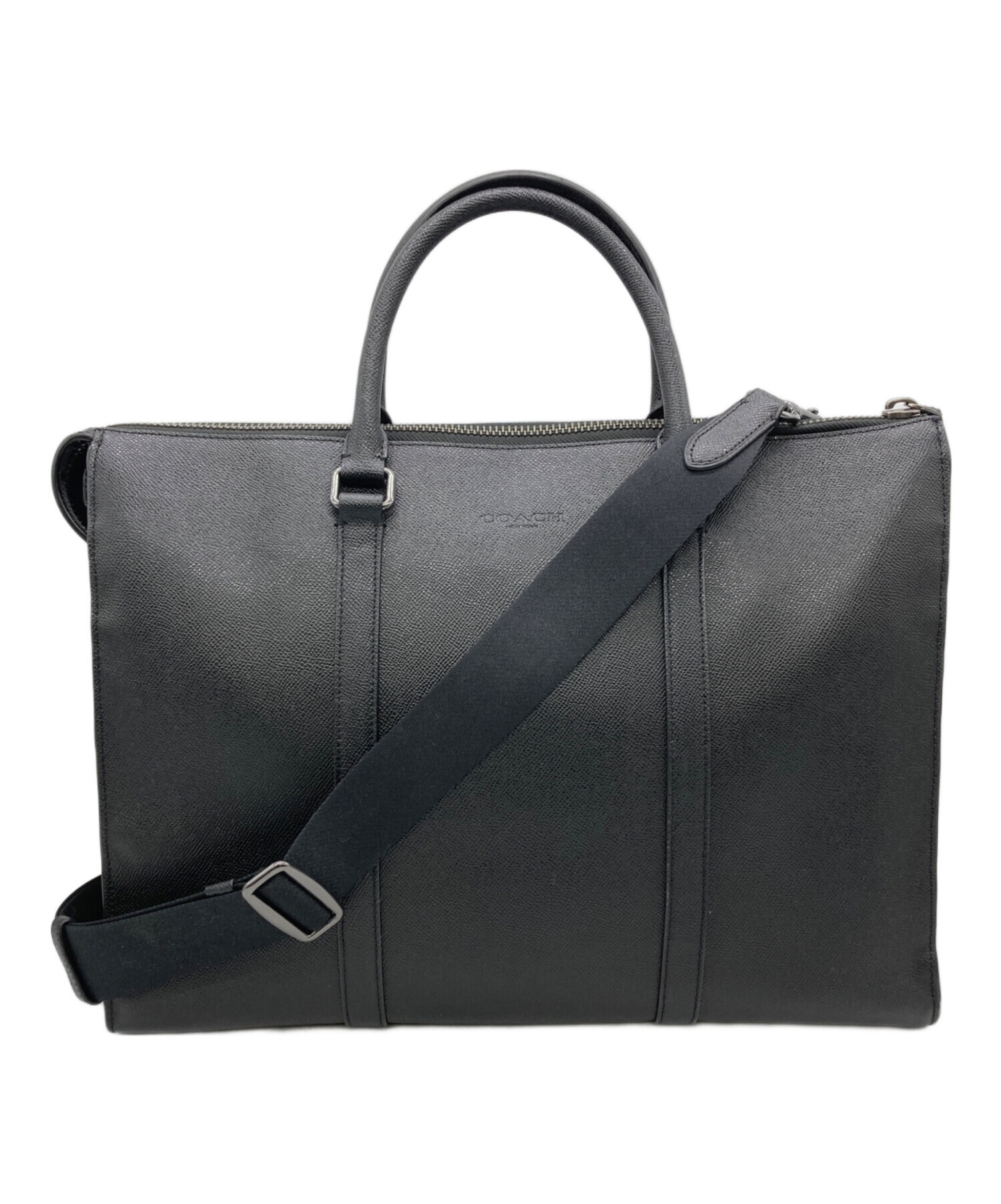 中古・古着通販】COACH (コーチ) ビジネスバッグ ブラック｜ブランド