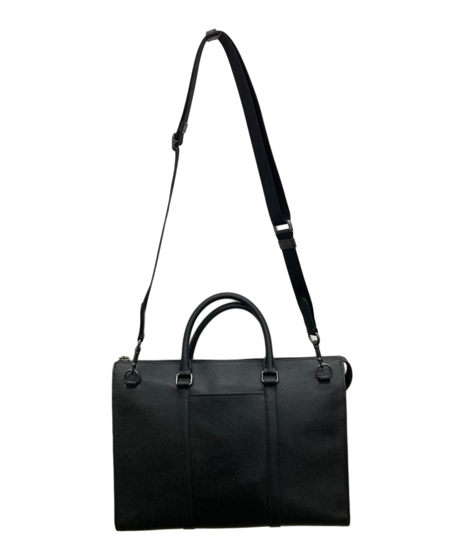 中古・古着通販】COACH (コーチ) ビジネスバッグ ブラック｜ブランド