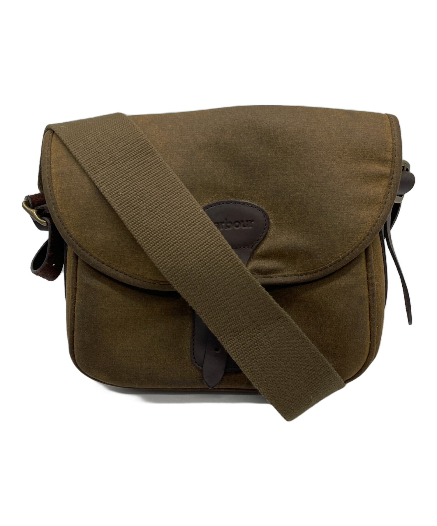 中古・古着通販】Barbour (バブアー) ショルダーバッグ カーキ