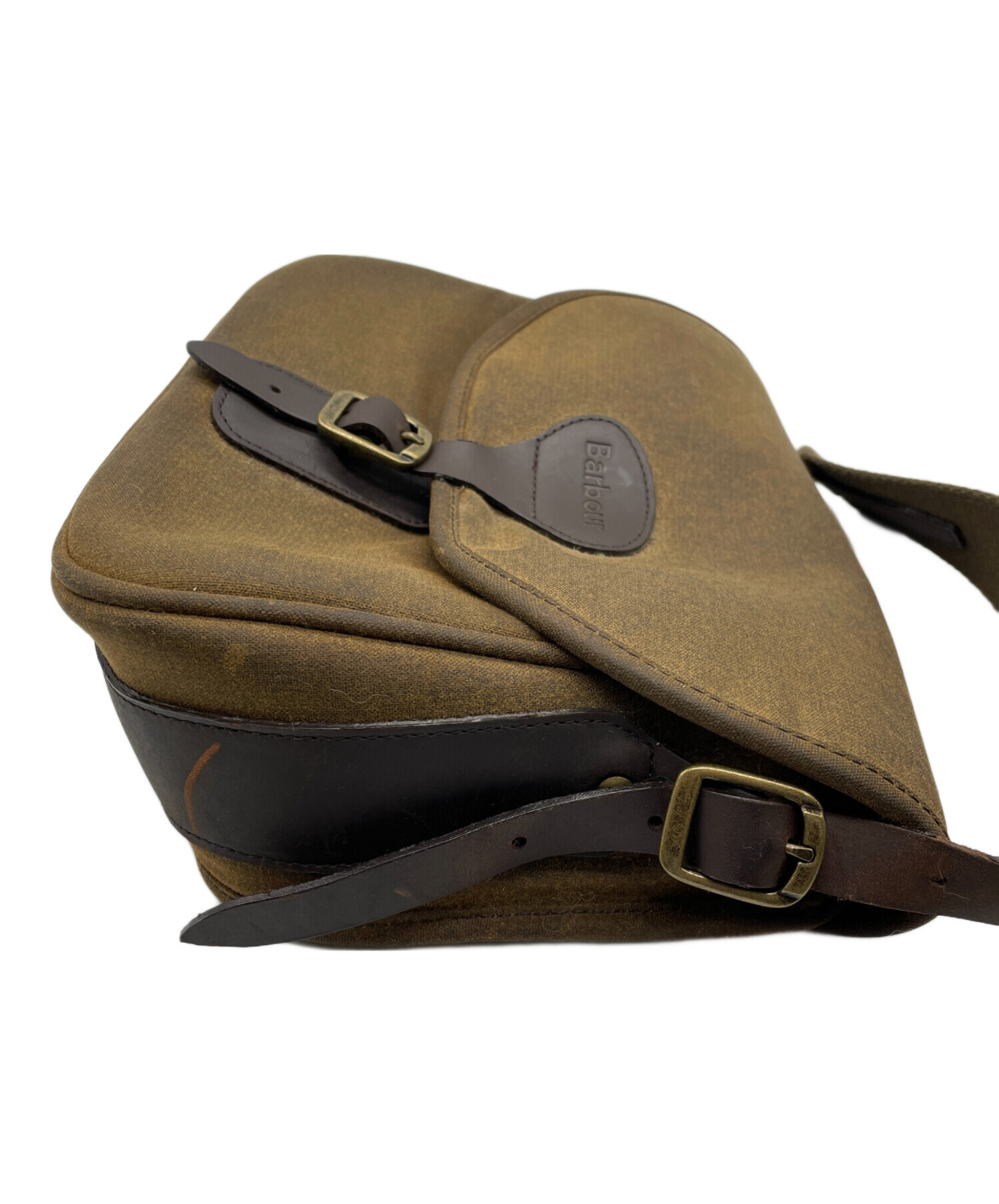 中古・古着通販】Barbour (バブアー) ショルダーバッグ カーキ