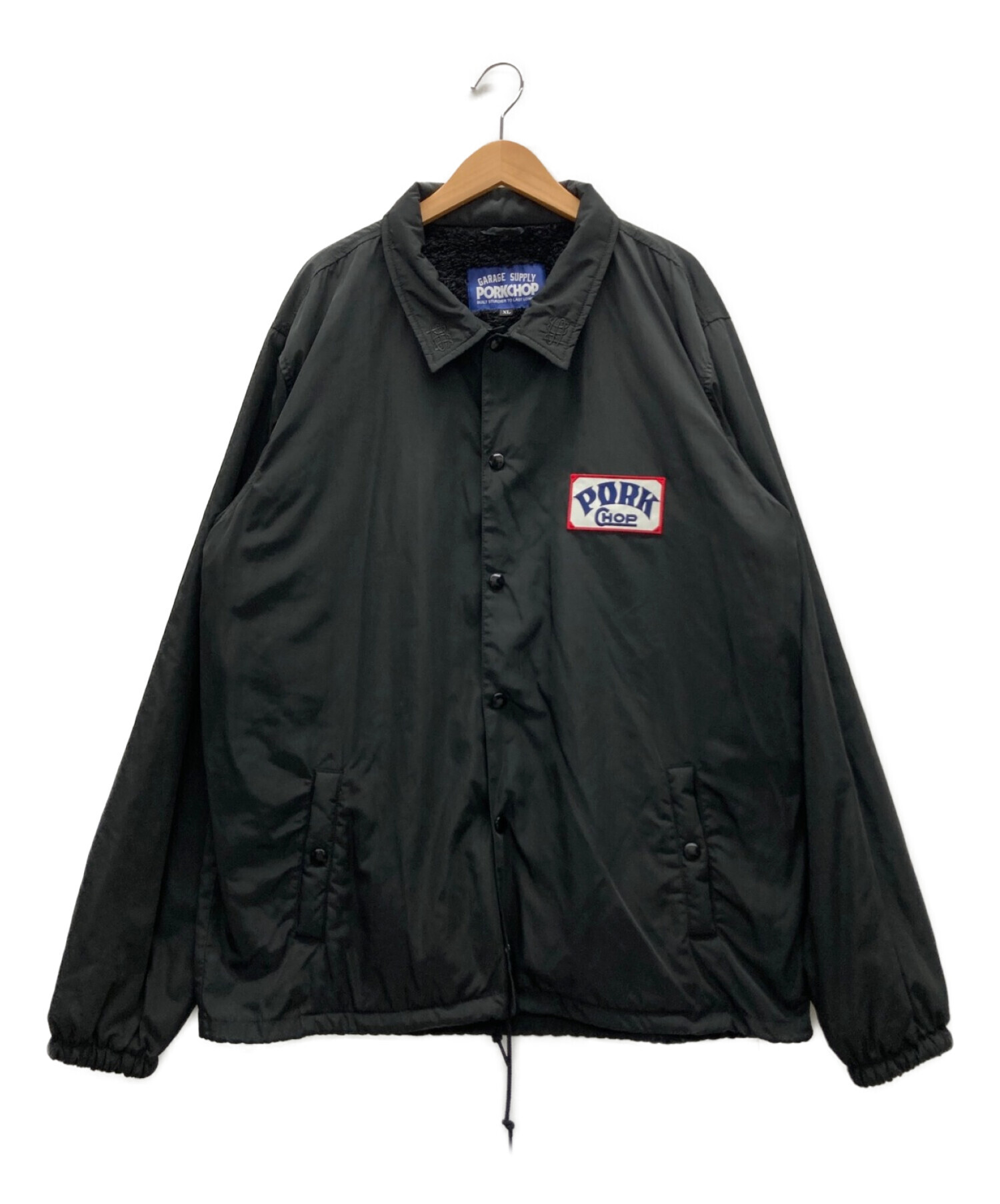 中古・古着通販】PorkChop (ポークチョップ) 裏ボアコーチジャケット