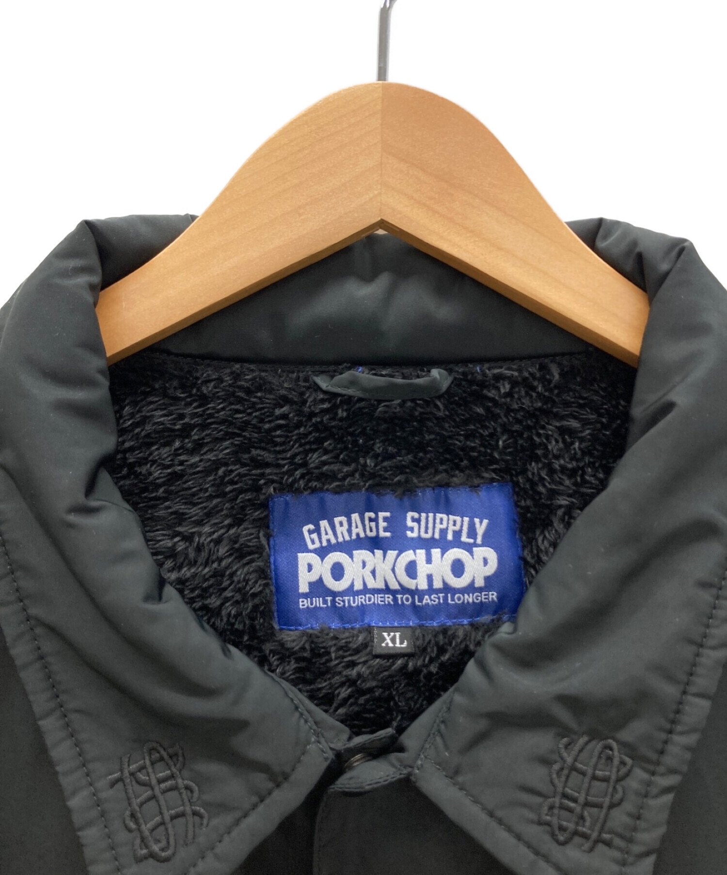 中古・古着通販】PorkChop (ポークチョップ) 裏ボアコーチジャケット