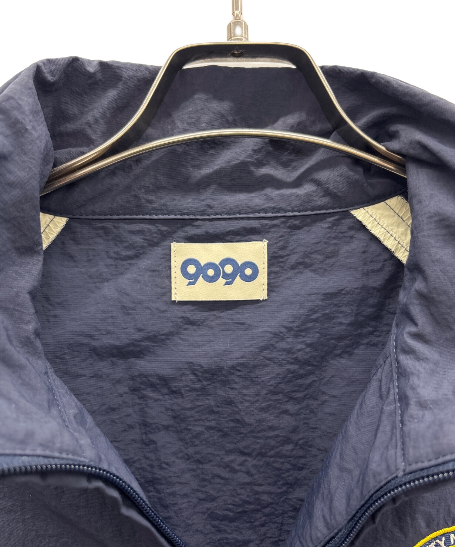 中古・古着通販】9090 (9090) ナイロンジャケット ネイビー サイズ:M