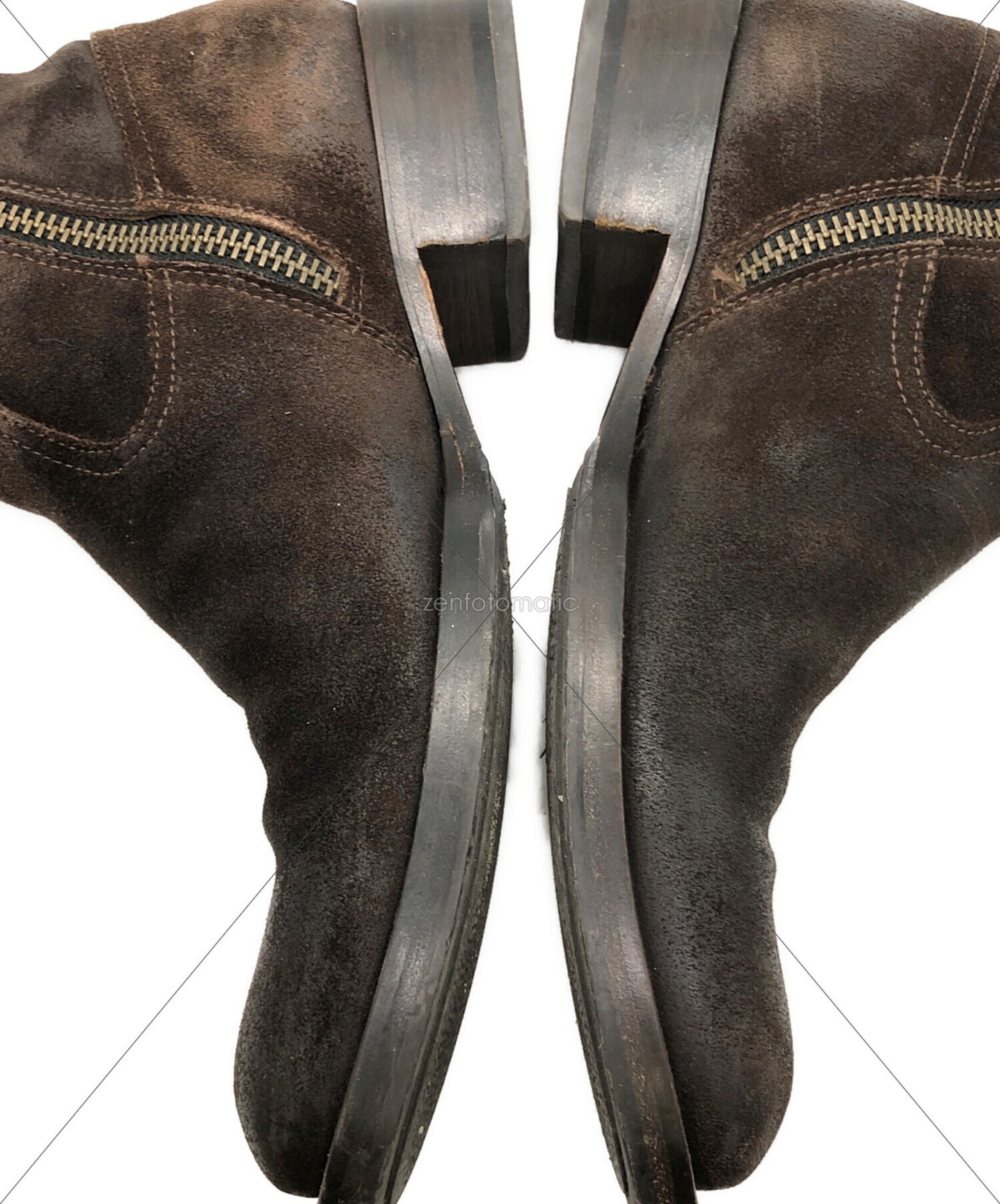 中古・古着通販】BUTTERO (ブッテロ) サイドジップブーツ ダーク