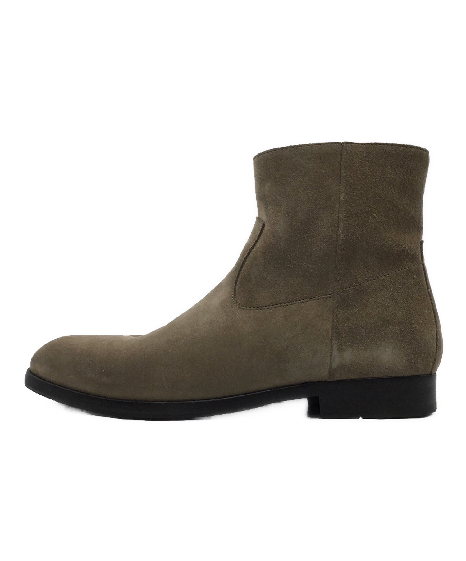 中古・古着通販】BUTTERO (ブッテロ) スウェードブーツ ベージュ