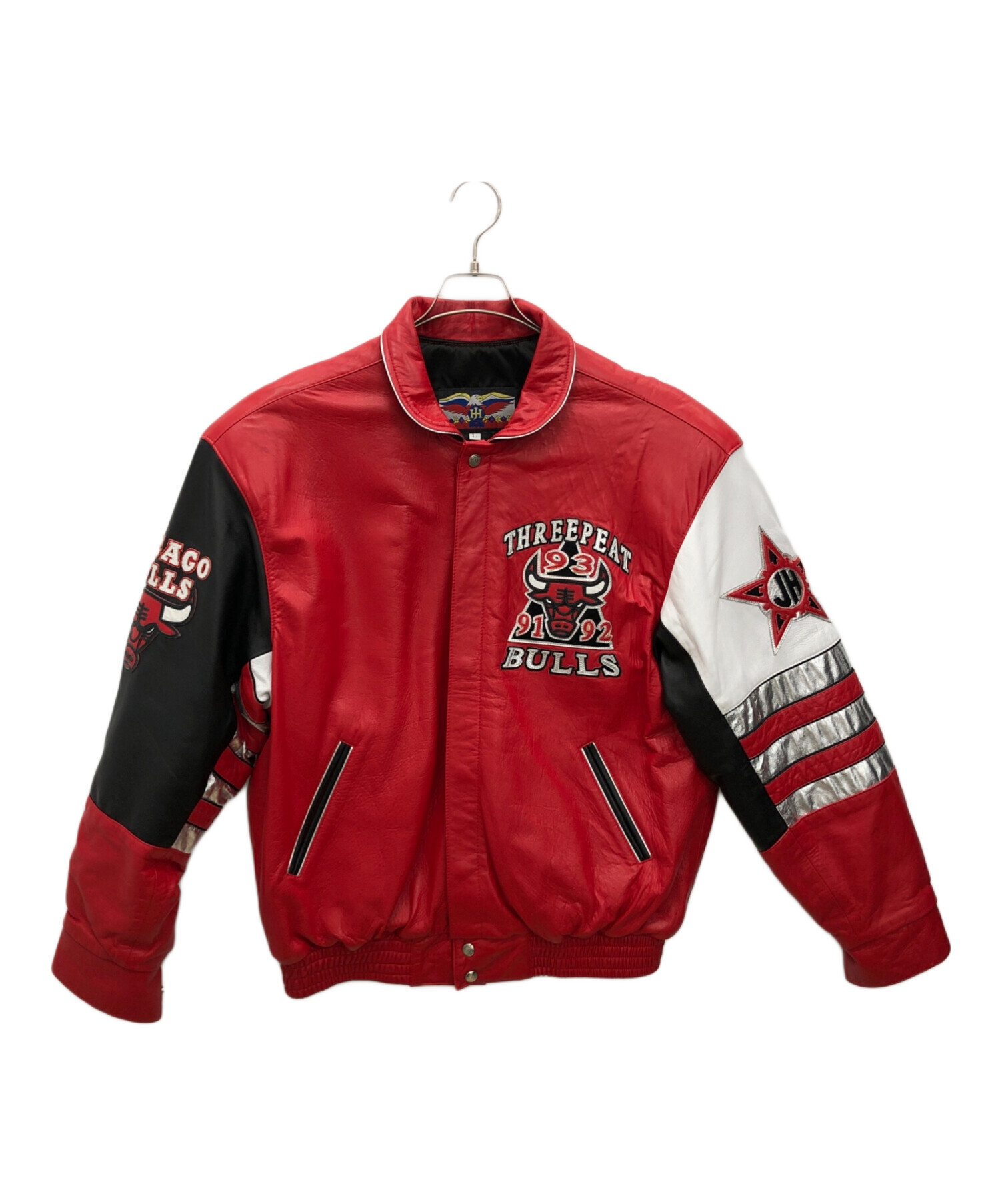 中古・古着通販】JEFF HAMILTON (ジェフハミルトン) ブルゾン レッド