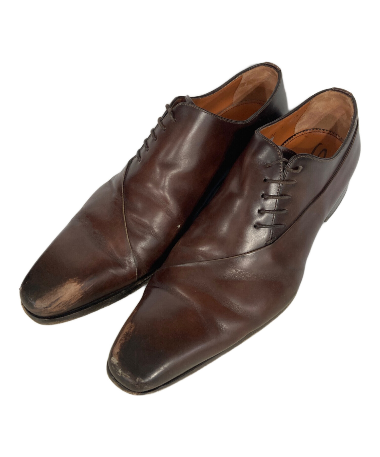 中古・古着通販】Santoni (サントーニ) ドレスシューズ ブラウン