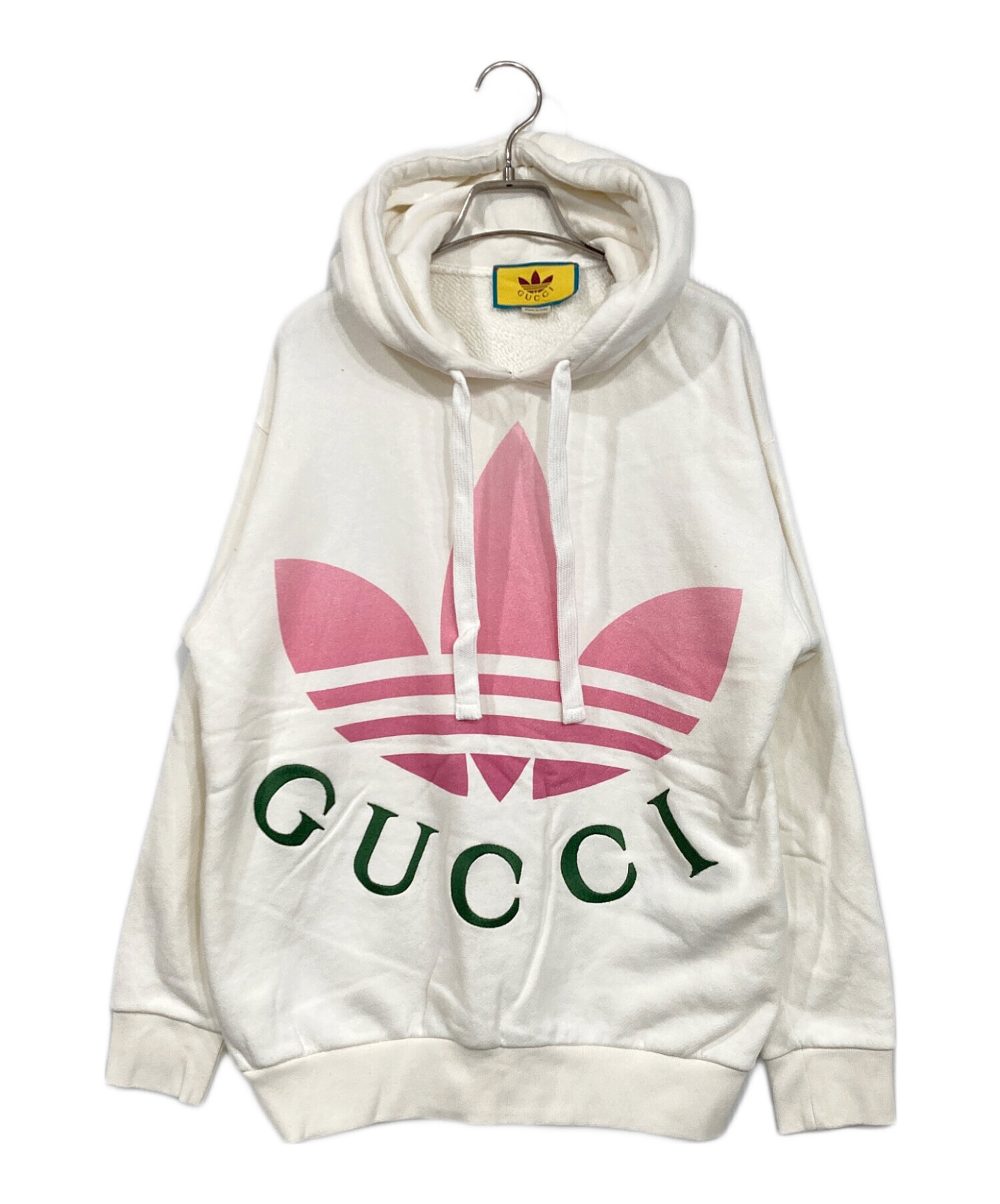 中古・古着通販】GUCCI (グッチ) adidas (アディダス) jersey hooded