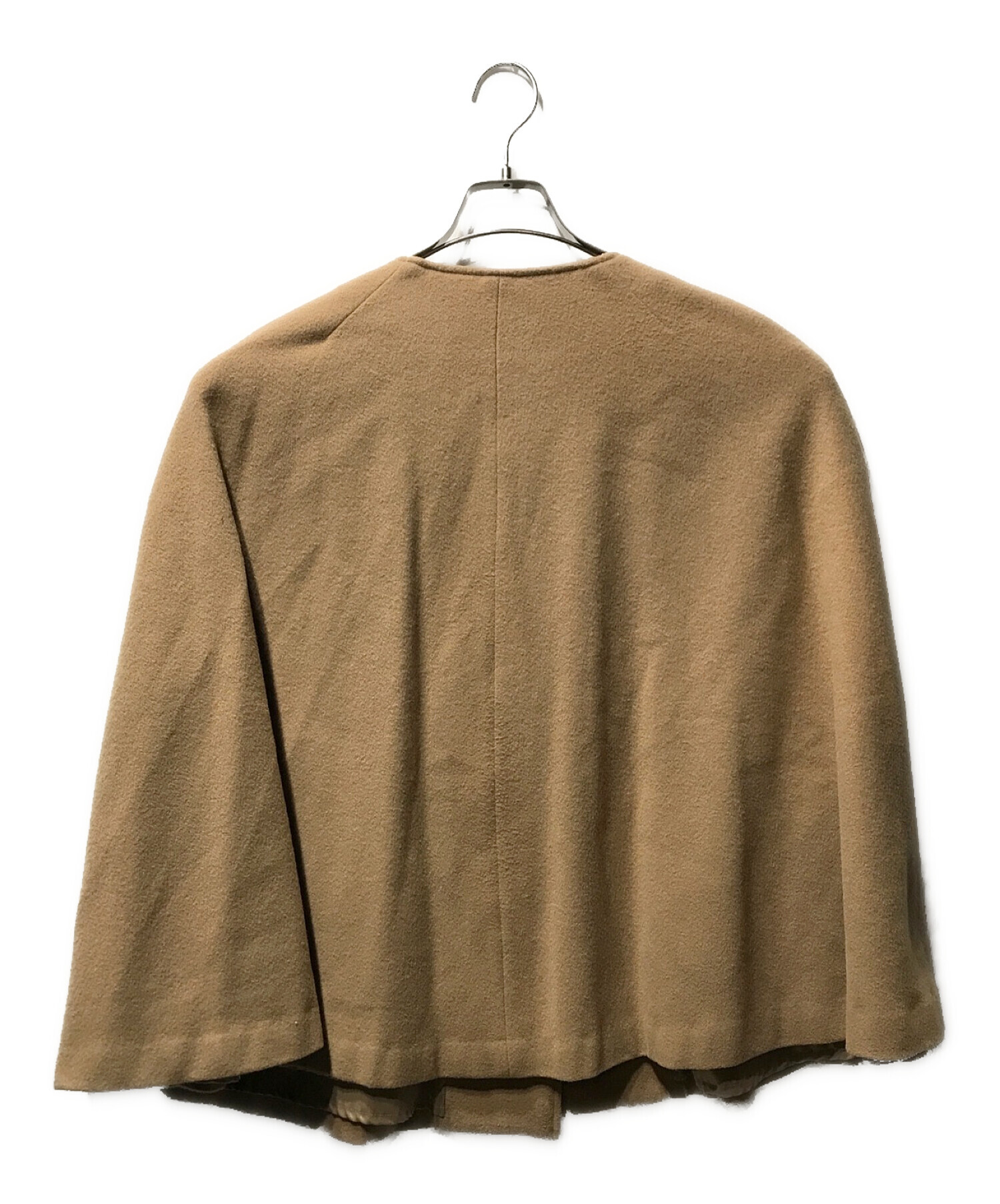 中古・古着通販】anplegant (アンプレガント) ポンチョコート ブラウン