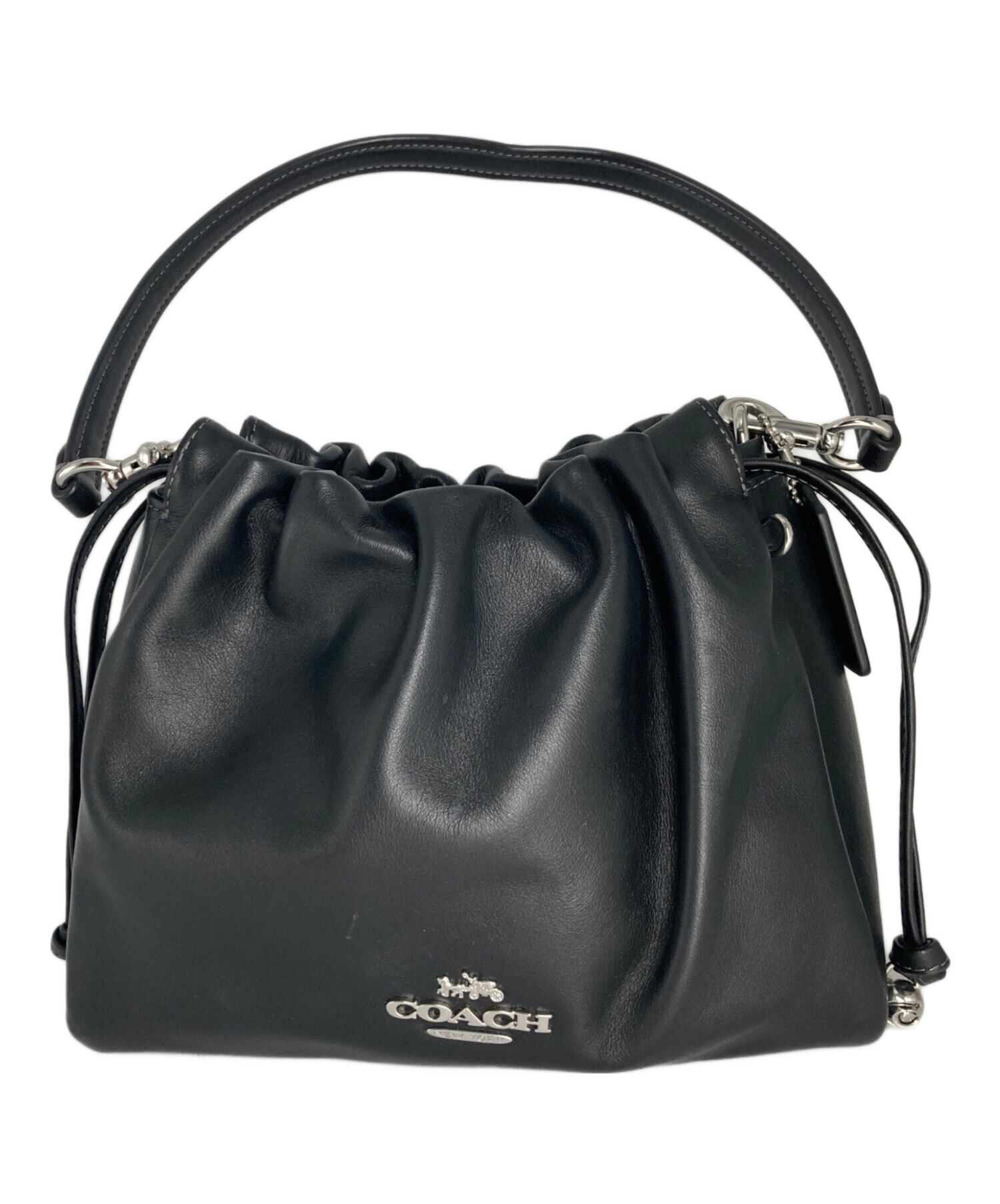 中古・古着通販】COACH (コーチ) フェイ ドローストリング バッグ