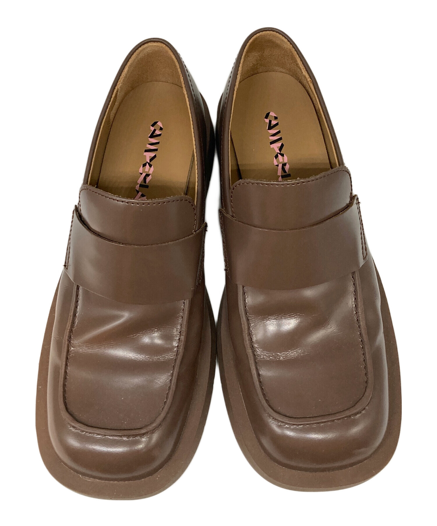 中古・古着通販】CAMPER LAB (カンペールラボ) ローファー ブラウン