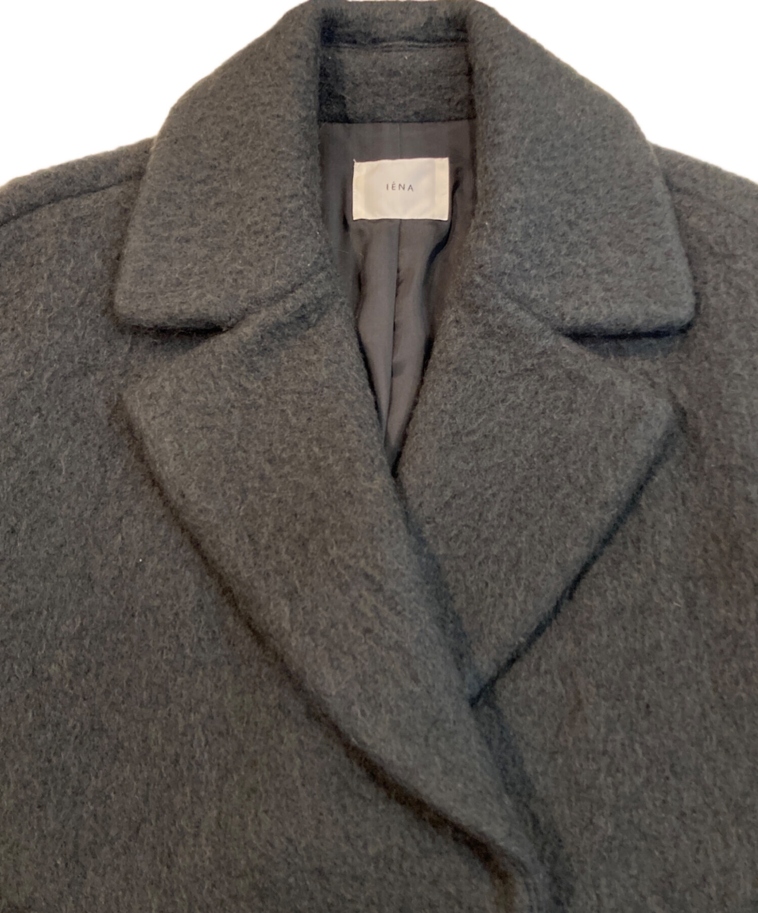 中古・古着通販】IENA (イエナ) ウールモヘヤシャギーコート グレー