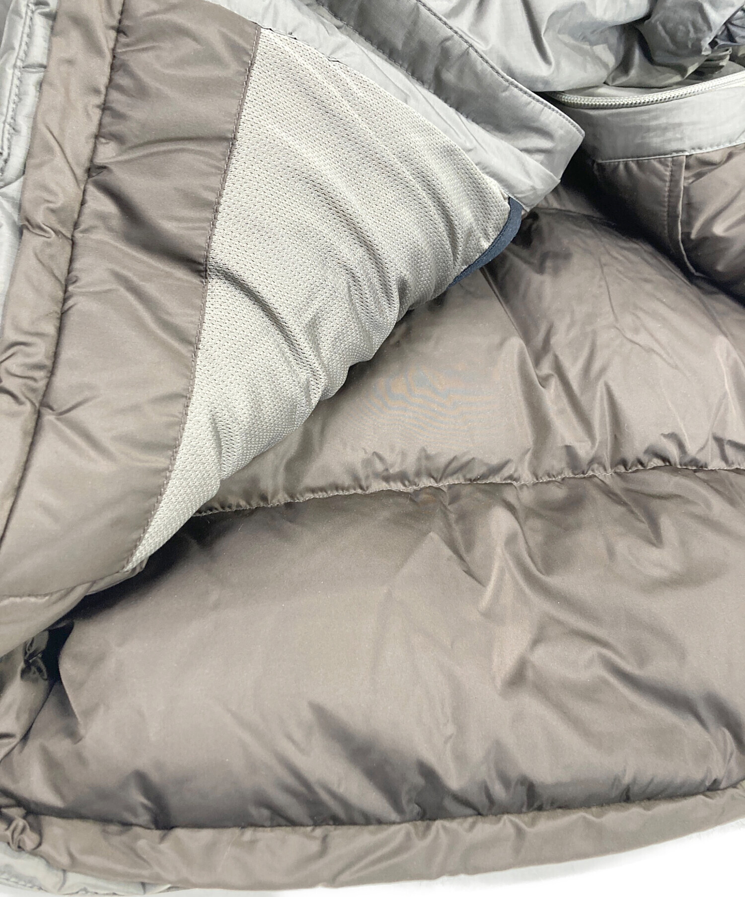 中古・古着通販】NANGA (ナンガ) ダウンジャケット グレー サイズ:L