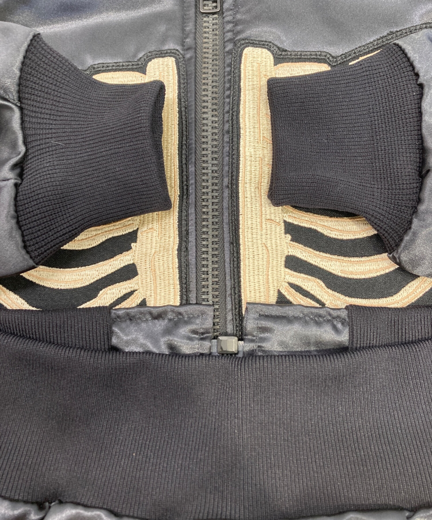 中古・古着通販】VANSON (バンソン) スタジャン グレー サイズ:s