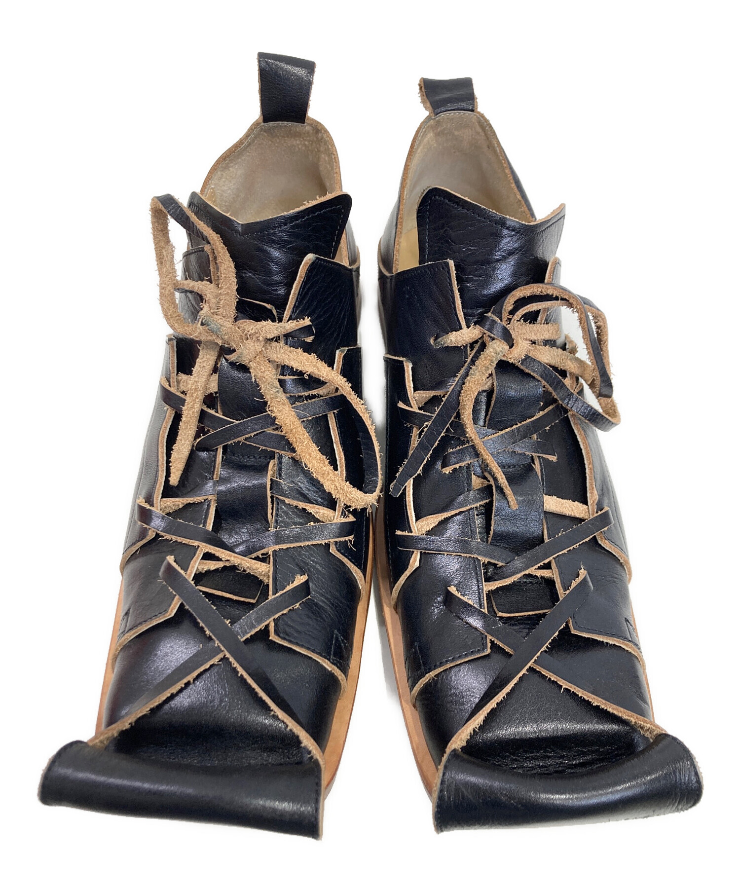 中古・古着通販】beauty:beast (ビューティービースト) 巻き靴