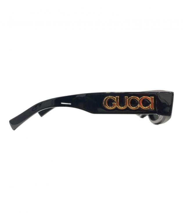 中古・古着通販】GUCCI (グッチ) サングラス ブラック サイズ:51□16