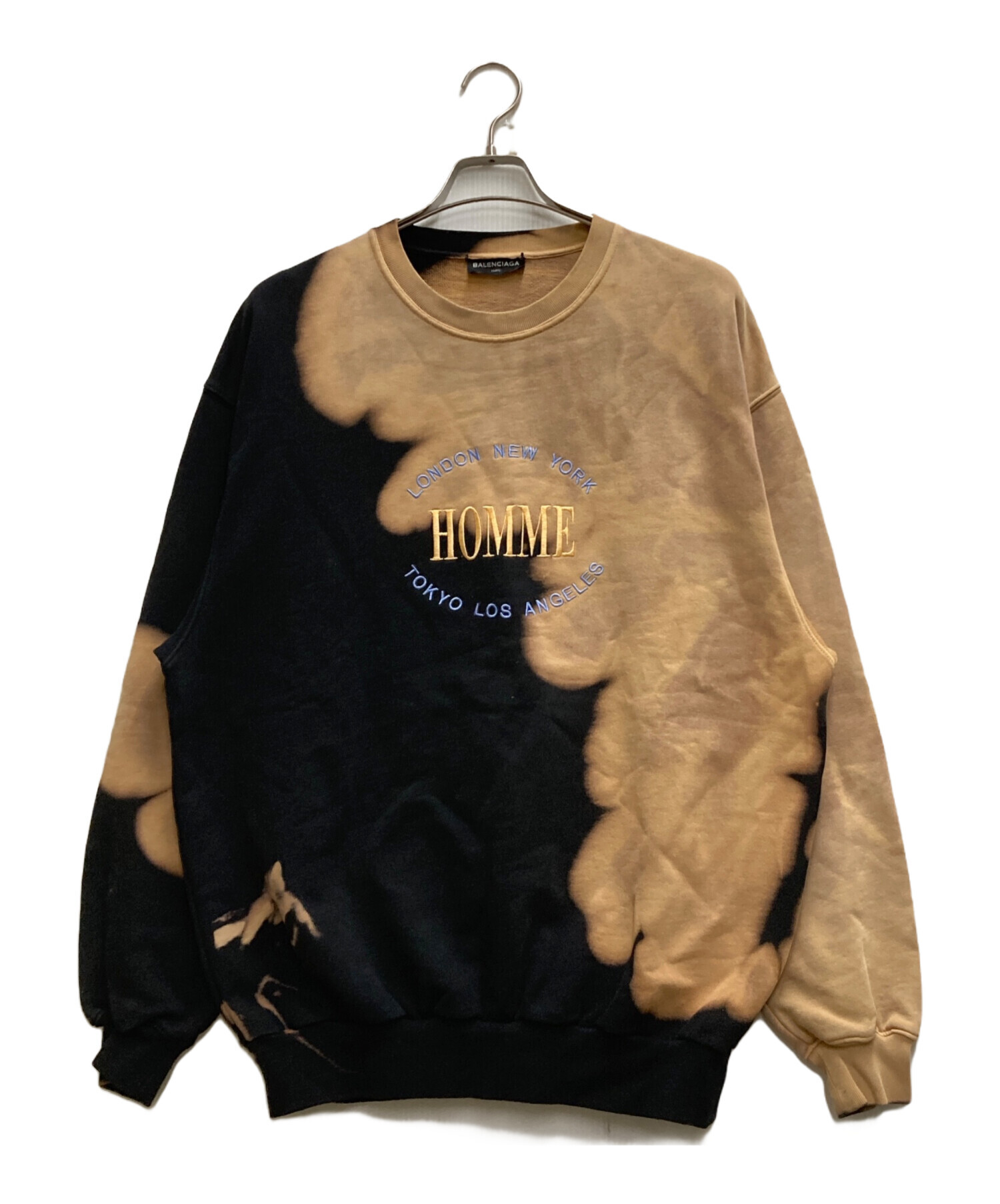 中古・古着通販】BALENCIAGA (バレンシアガ) ブリーチ加工HOMME刺繍