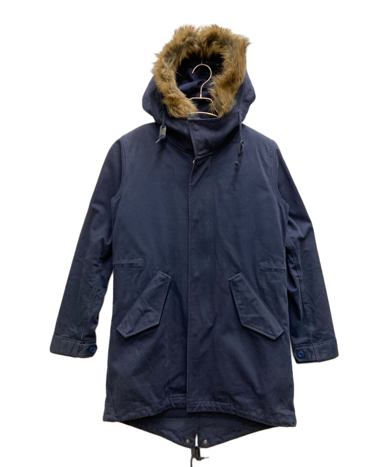 中古・古着通販】FRED PERRY (フレッドペリー) モッズコート ネイビー
