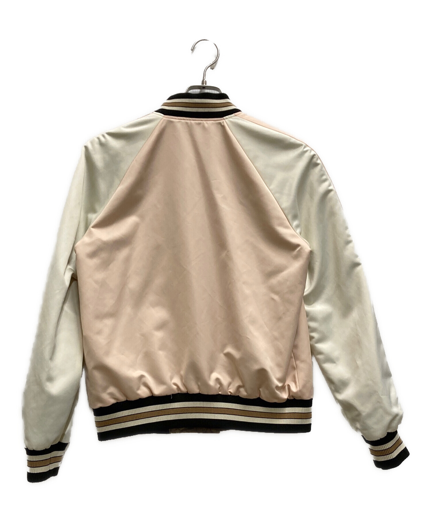 中古・古着通販】COACH (コーチ) リバーシブルスカジャン ピンク