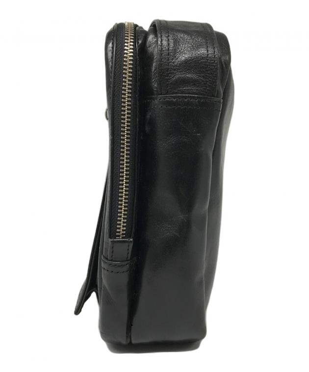 中古・古着通販】PORTER (ポーター) スクエアレザーショルダーバッグ