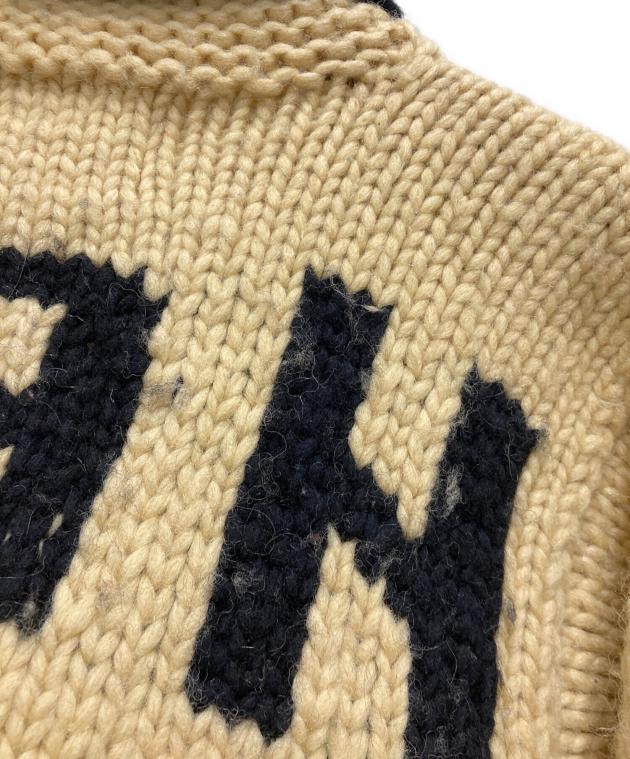 中古・古着通販】KANATA (カナタ) 80sカウチンニットカーディガン