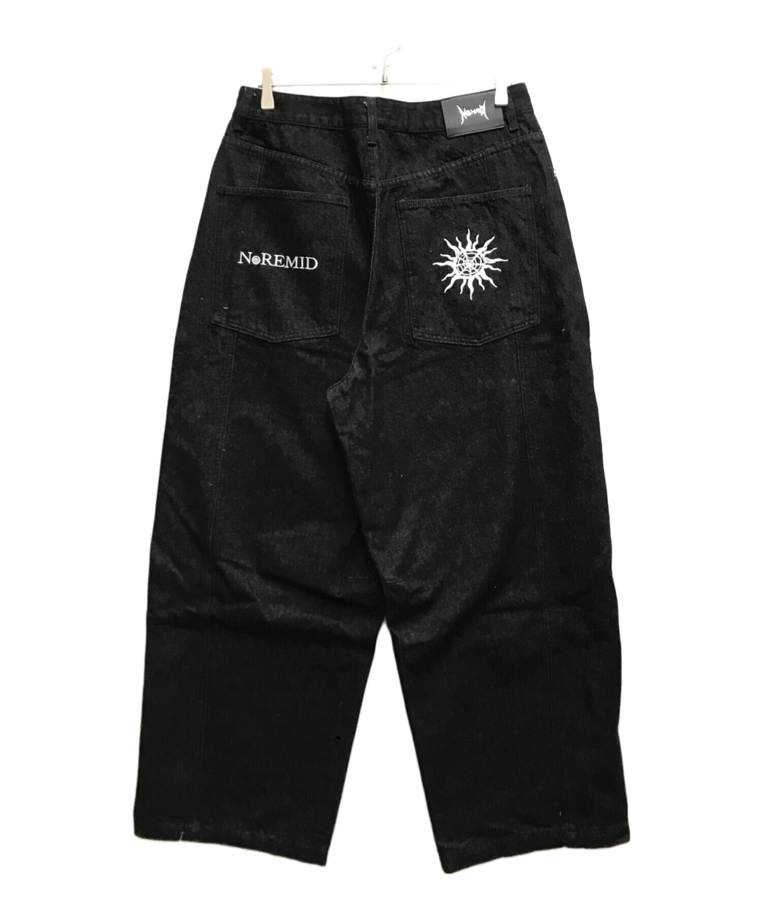 中古・古着通販】NOREMID (ノーリミッド) デニムパンツ ブラック