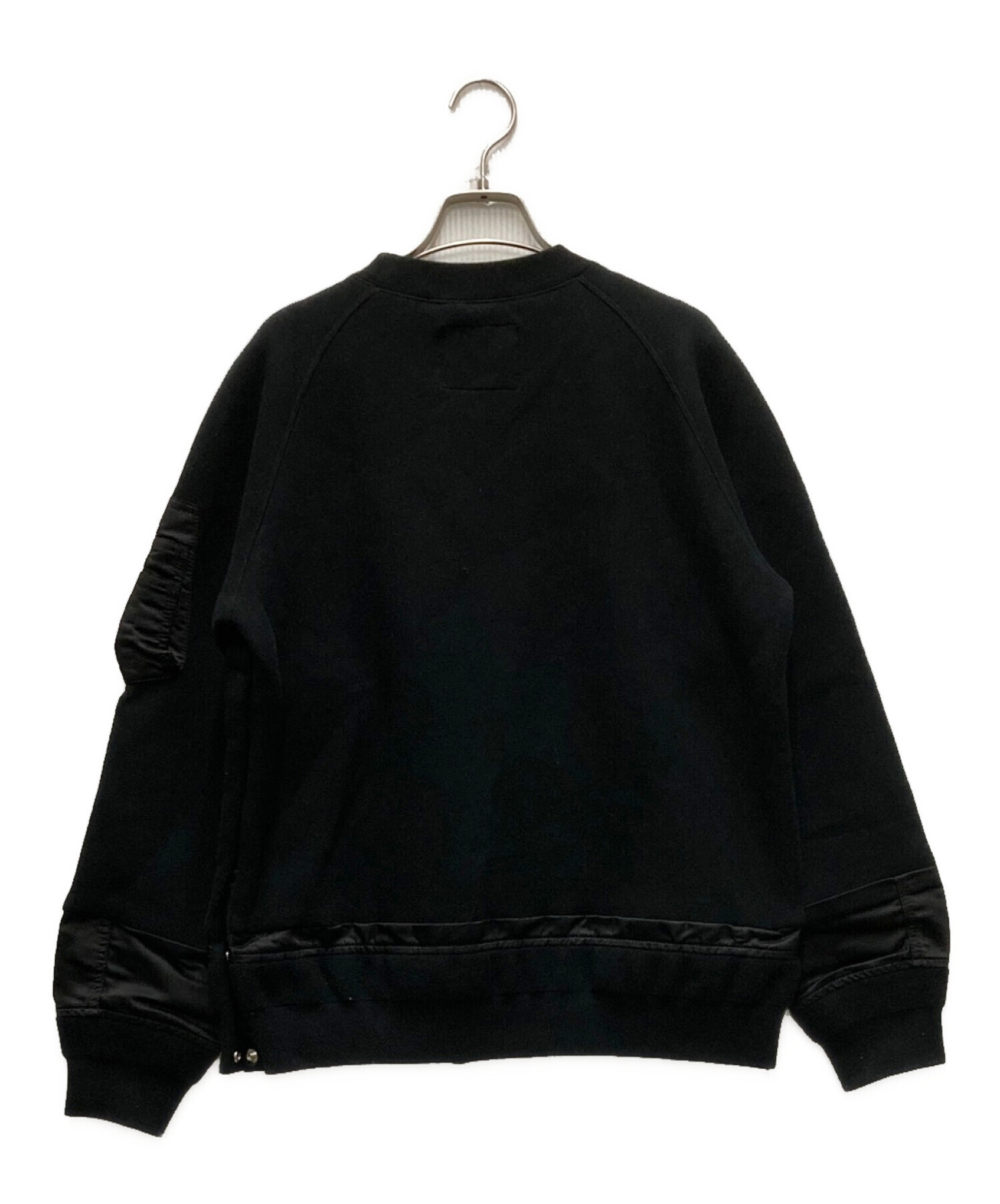 中古・古着通販】sacai (サカイ) Nylon Twill Mix Sponge Sweat