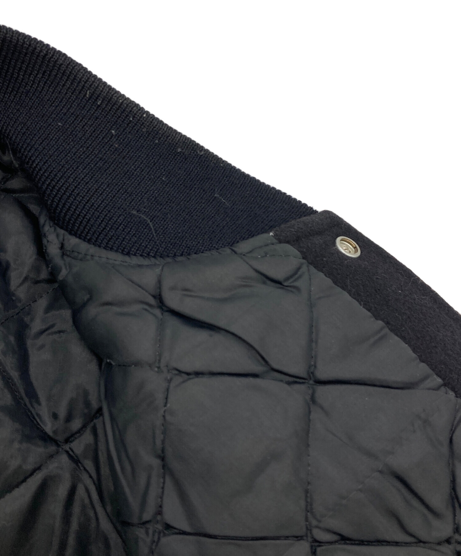 中古・古着通販】Holloway (ホロウェイ) スタジャン ブラック サイズ:L