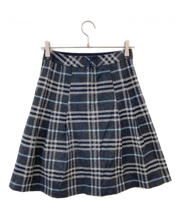 バーバリーブルーレーベル スカート トップス セット チェック38 1円