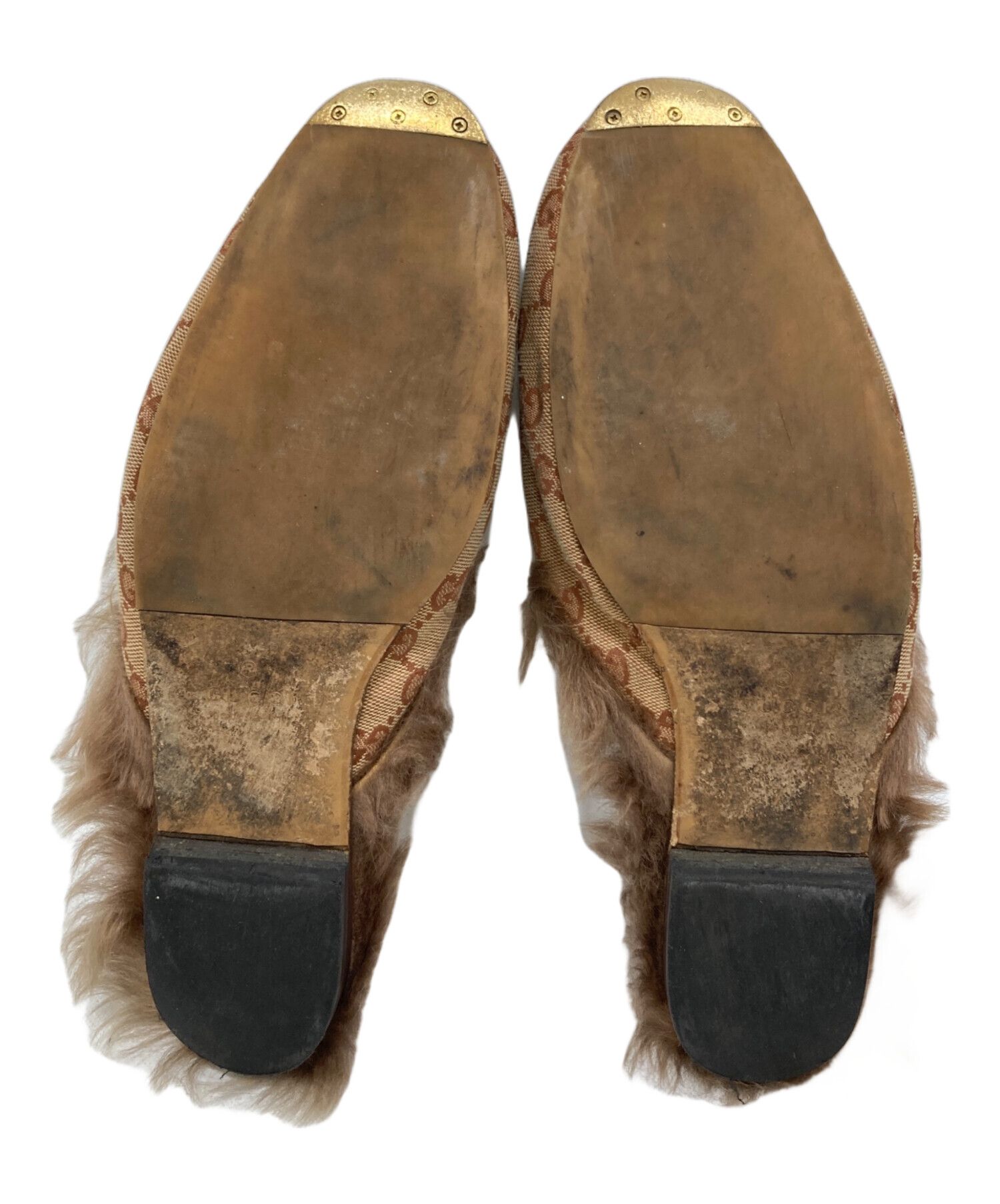 中古・古着通販】GUCCI (グッチ) プリンスタウンホースビット ファー