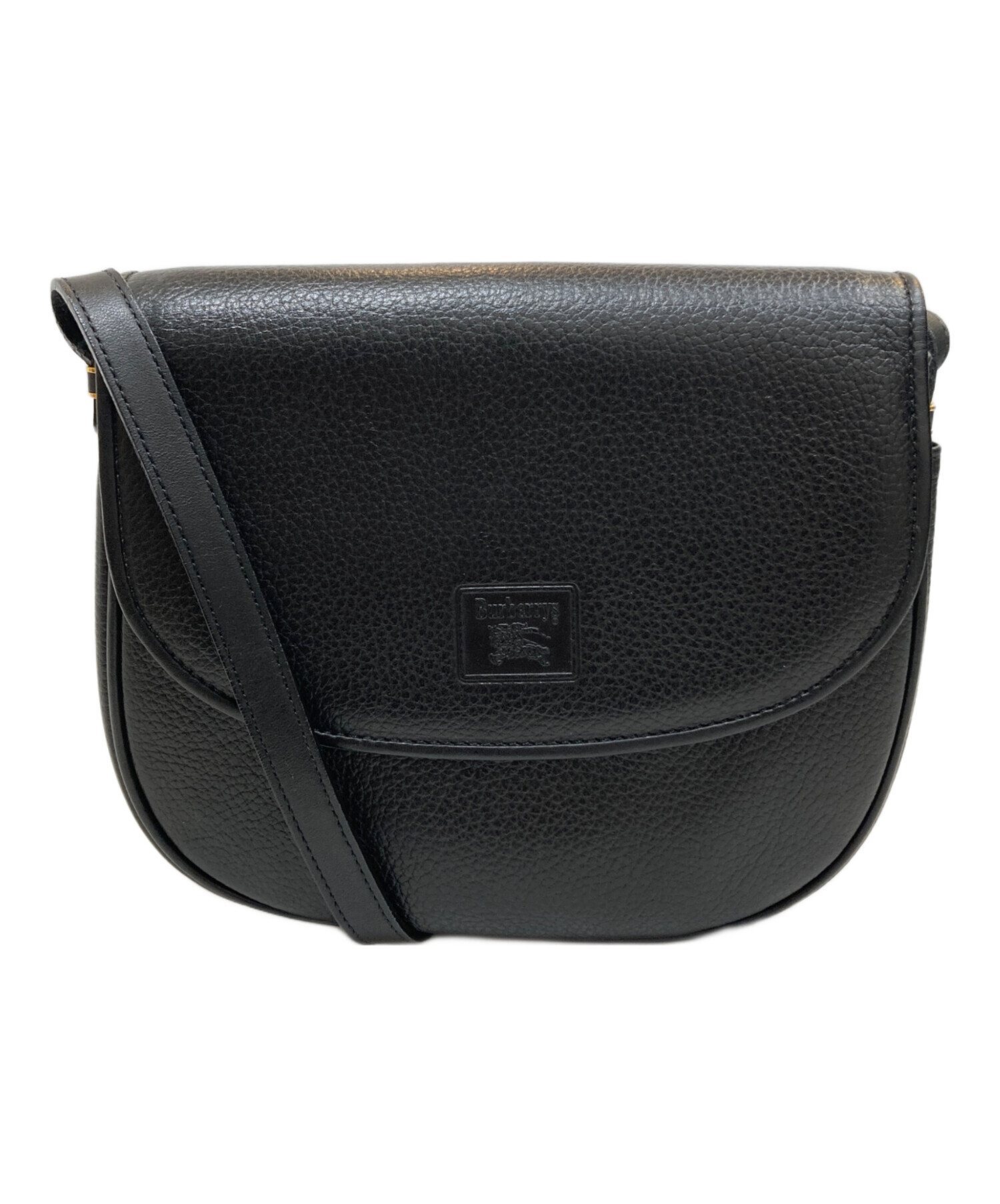 中古・古着通販】BURBERRY (バーバリー) レザーショルダーバッグ