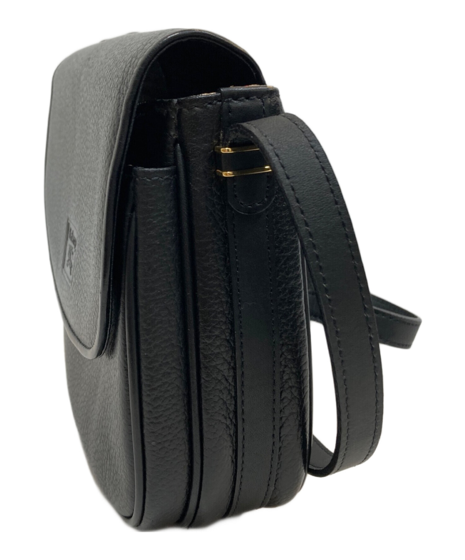 中古・古着通販】BURBERRY (バーバリー) レザーショルダーバッグ